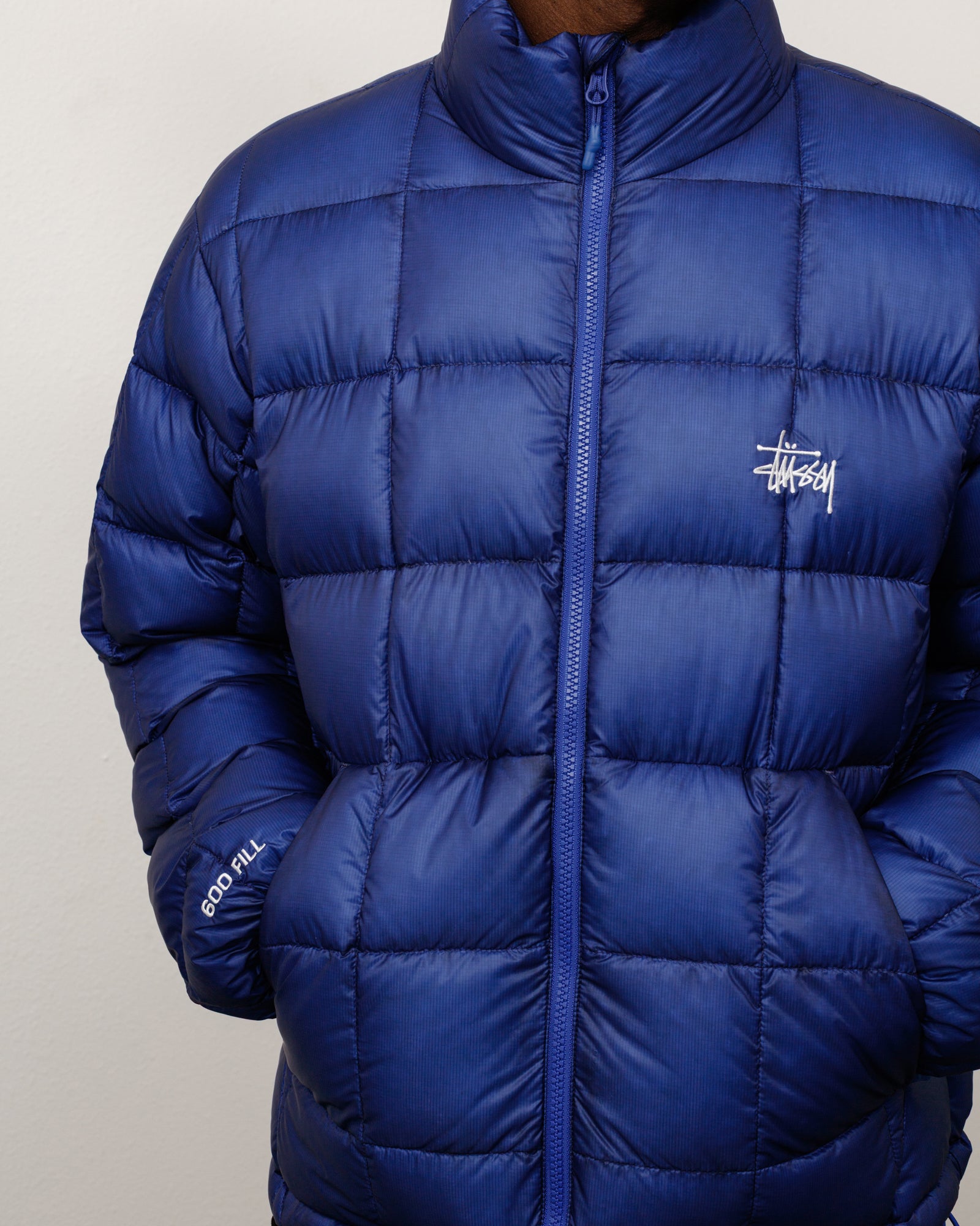 Midweight Puffer - Blue | Outerwear | Stüssy Japan
