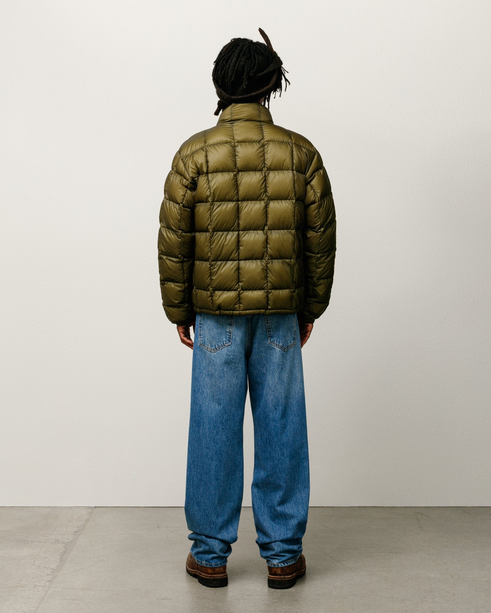 Midweight Puffer – Olive | Outerwear | Stüssy Japan
