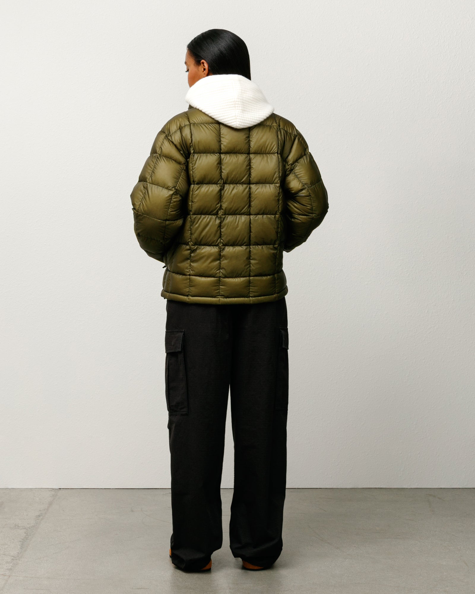 Midweight Puffer – Olive | Outerwear | Stüssy Japan