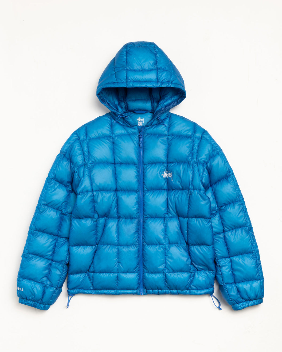 Midweight Hooded Puffer – Blue | Outerwear | Stüssy Japan