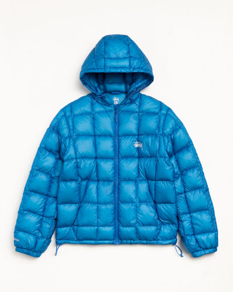 Midweight Hooded Puffer Mens Long Sleeve In Blue