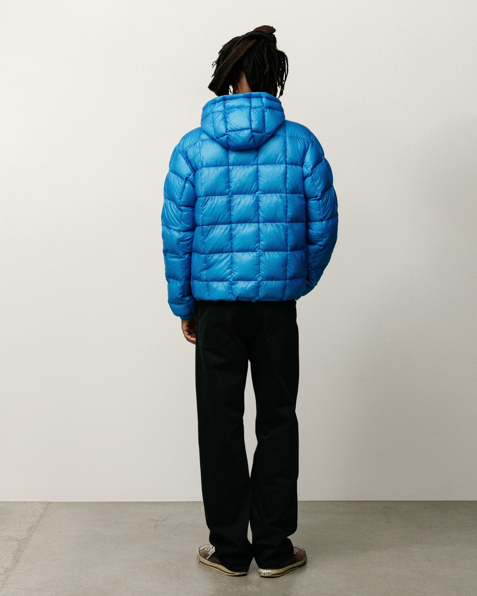 Midweight Hooded Puffer – Blue | Outerwear | Stüssy Japan