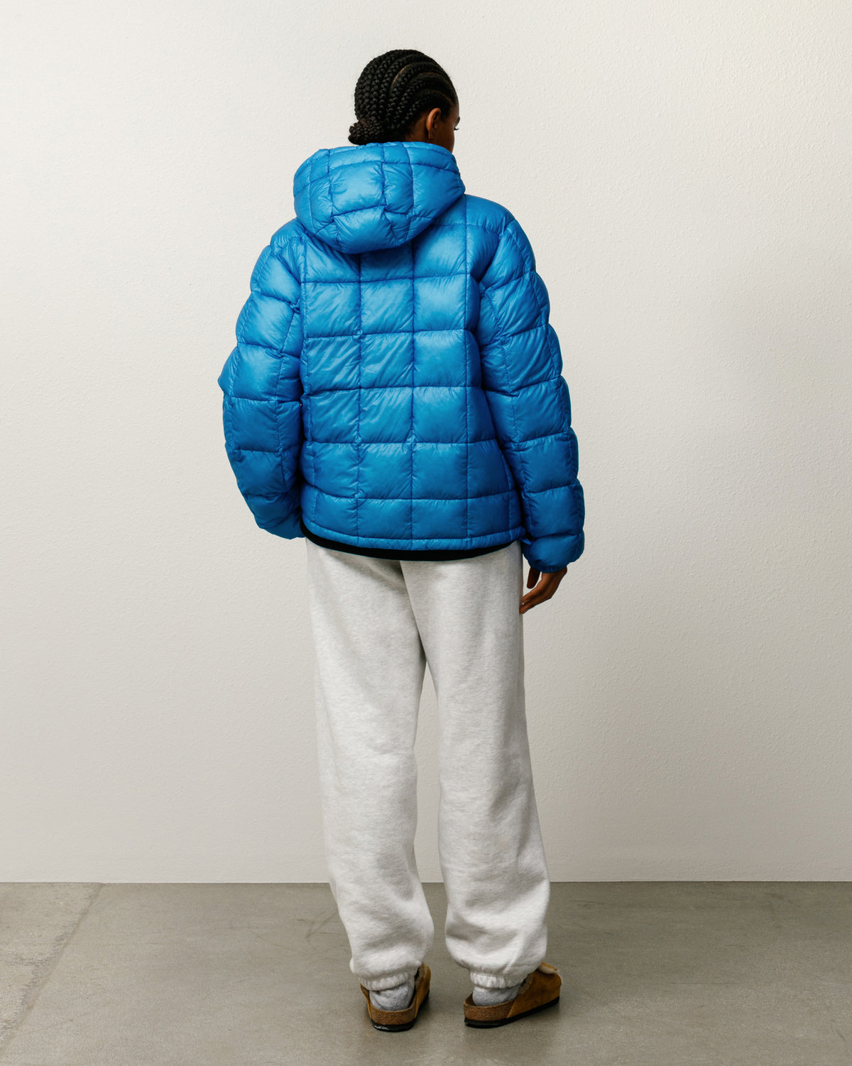 Midweight Hooded Puffer – Blue | Outerwear | Stüssy Japan