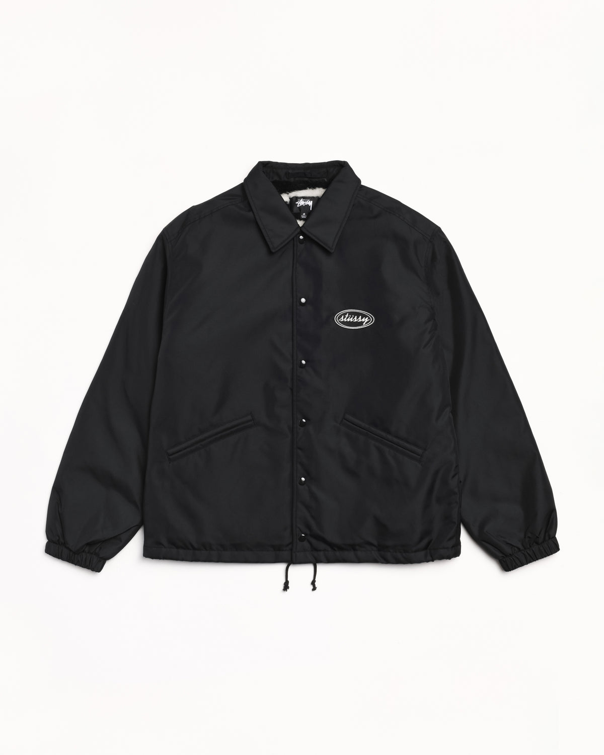 Coaches Jacket – Black | Outerwear | Stüssy Japan