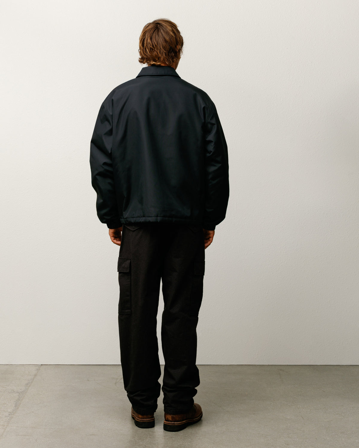 Coaches Jacket – Black | Outerwear | Stüssy Japan