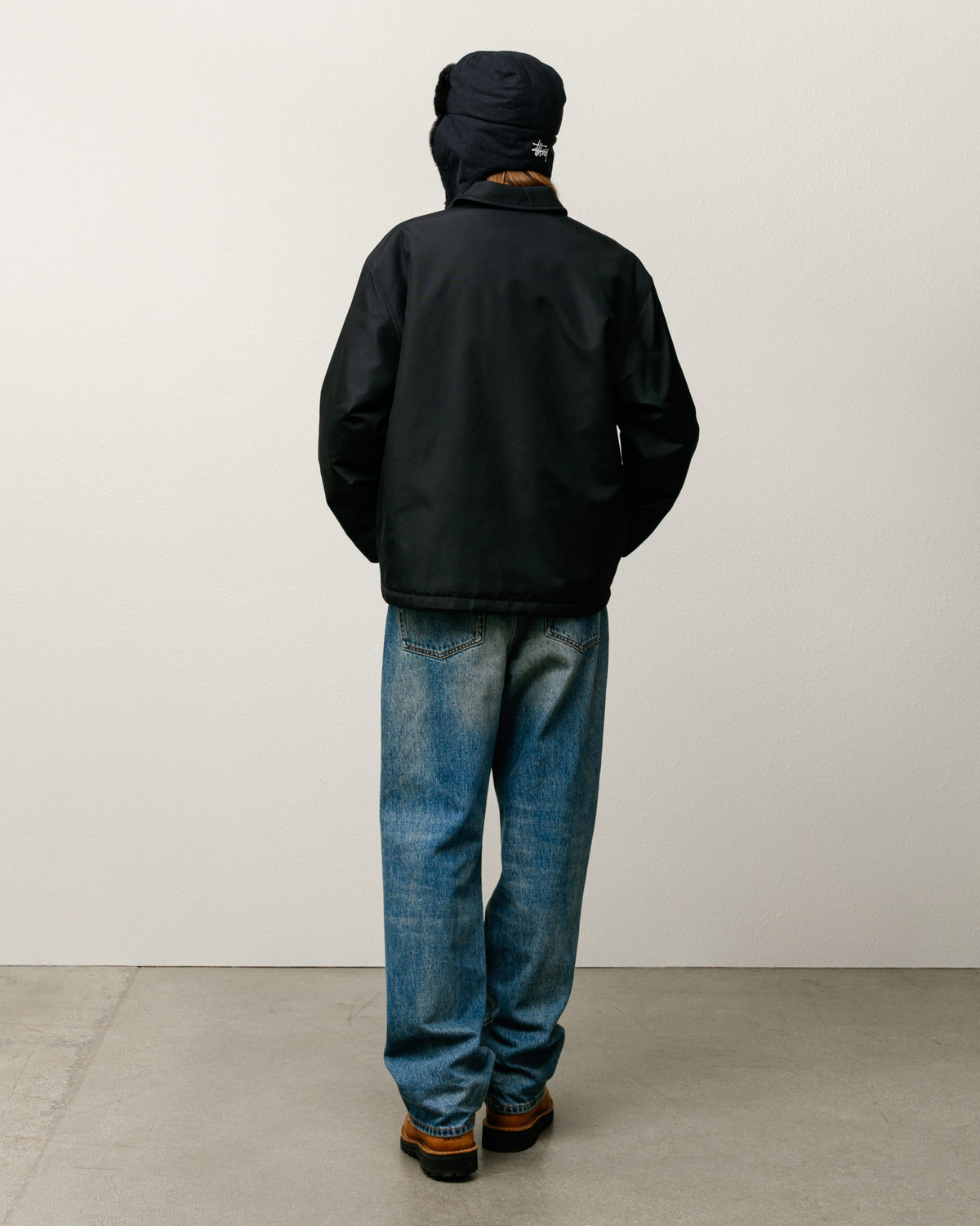 Coaches Jacket – Black | Outerwear | Stüssy Japan