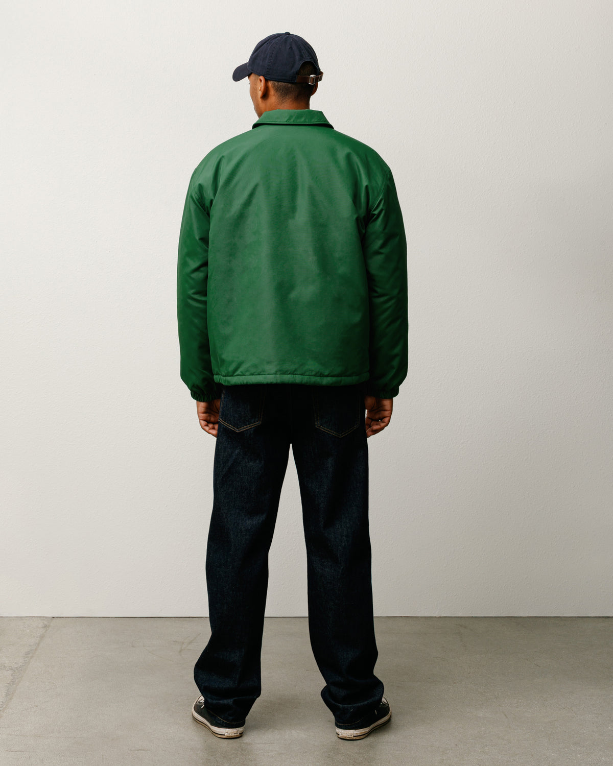 Coaches Jacket – Green | Outerwear | Stüssy Japan