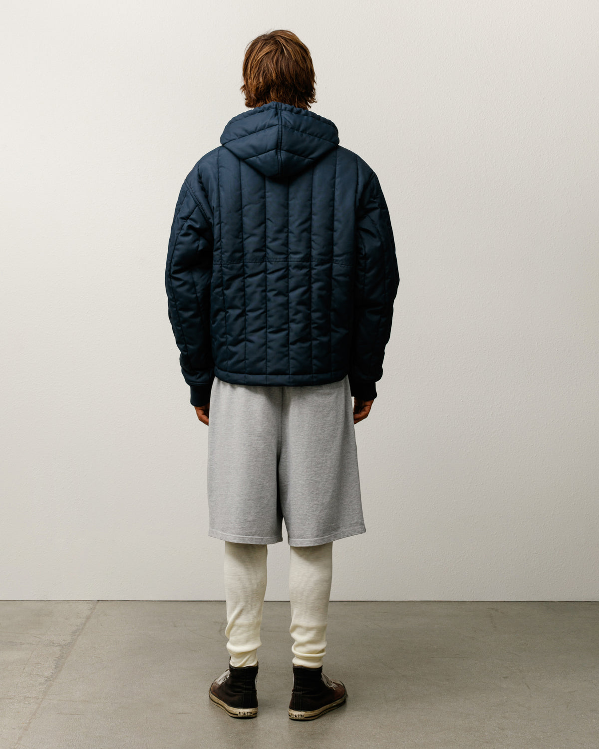 Quilted Nylon Work Jacket – Navy | Outerwear | Stüssy Japan