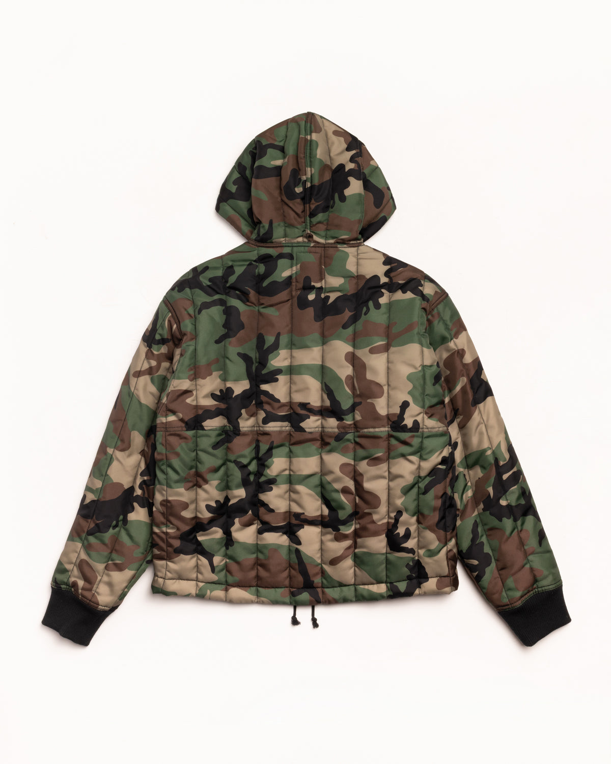 Quilted Nylon Work Jacket – Woodland Camo | Outerwear | Stüssy Japan