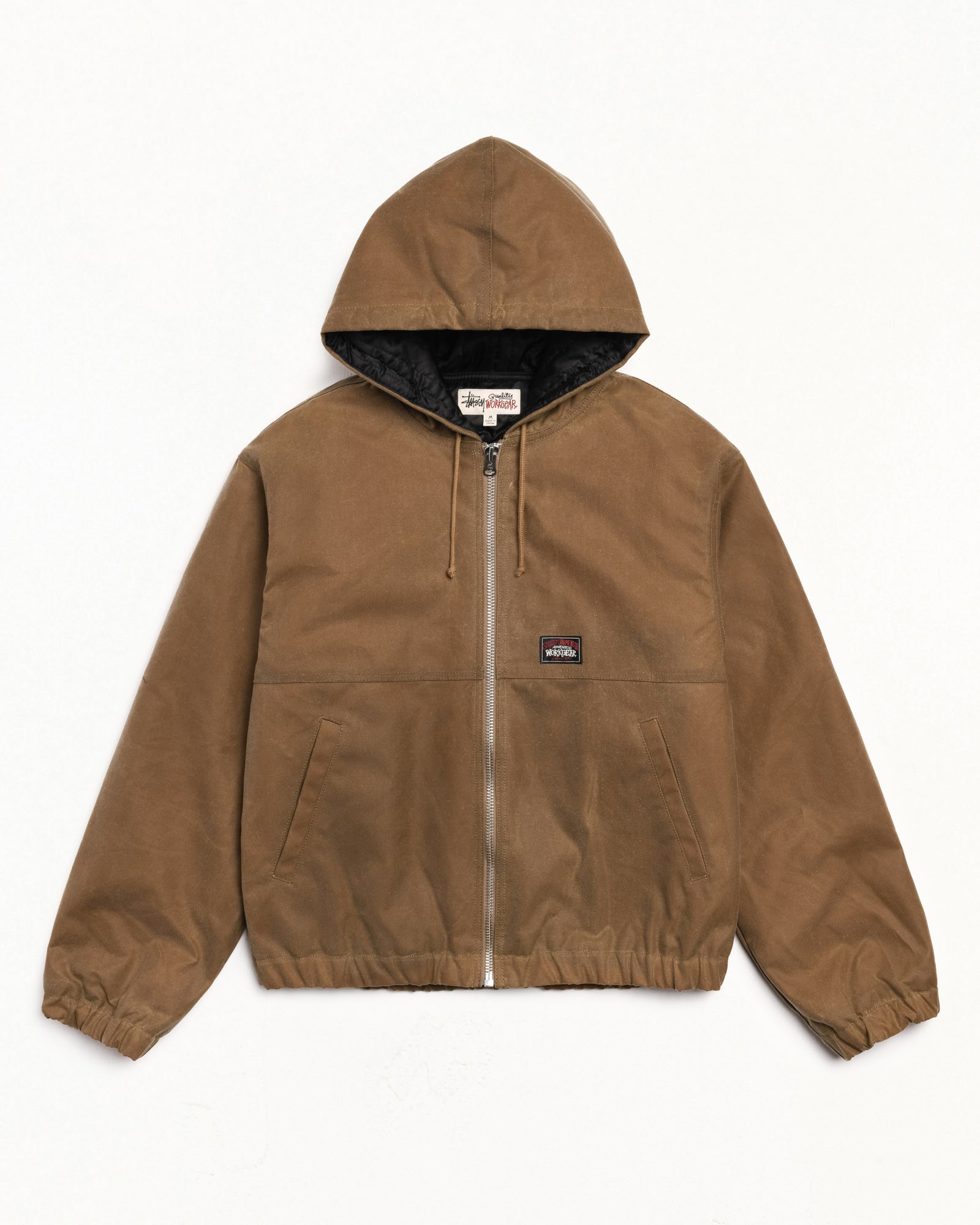 Waxed Cotton Work Jacket – Khaki | Outerwear | Stüssy Japan