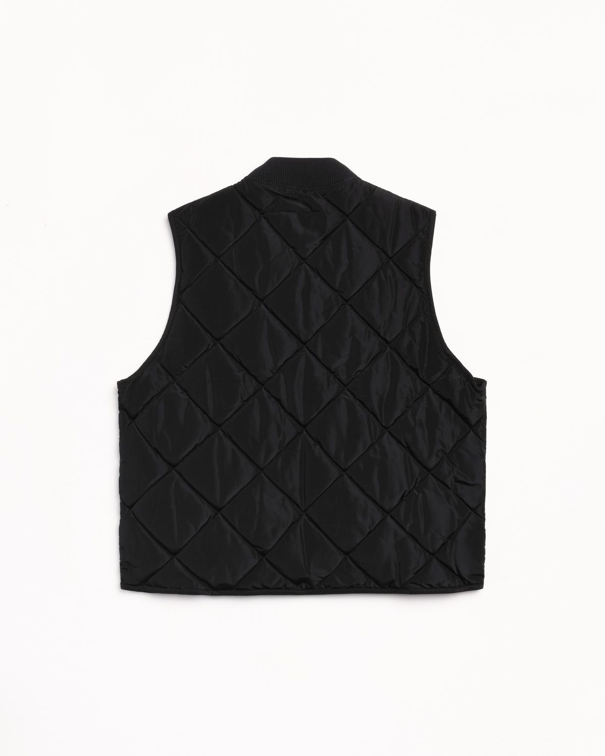 Thermal Lined Quilted Vest – Black | Outerwear | Stüssy Japan