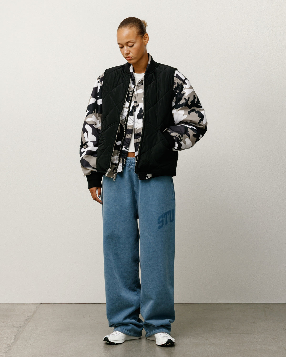 Thermal Lined Quilted Vest – Black | Outerwear | Stüssy Japan