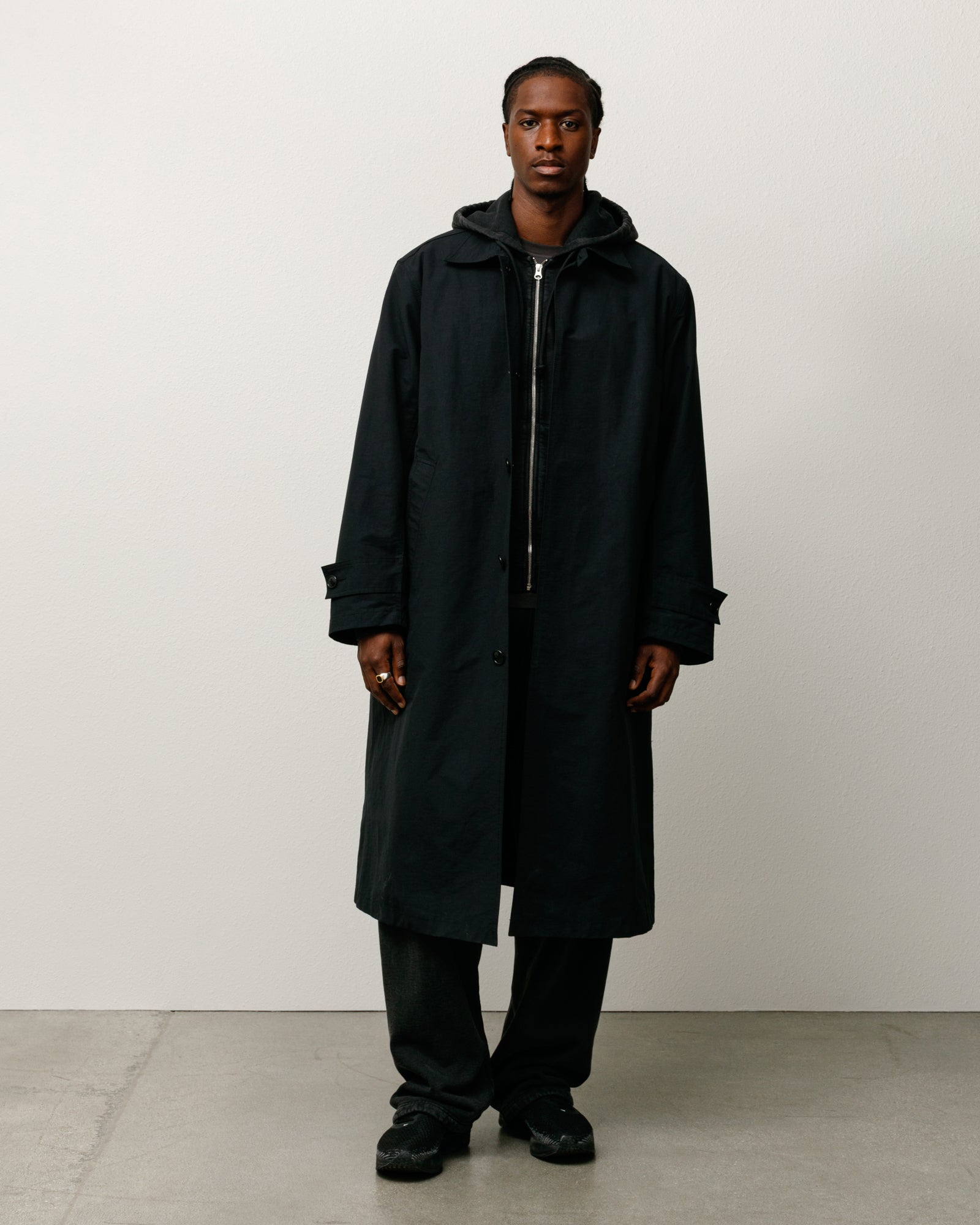 stussy アウター　コート All Season Trench – Black | Outerwear | Stüssy Japan