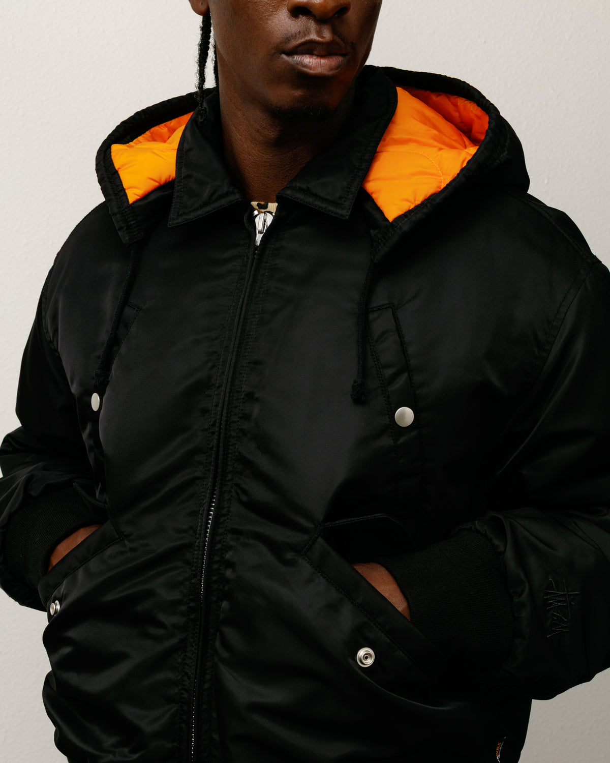 Flight Bomber – Black | Outerwear | Stüssy Japan