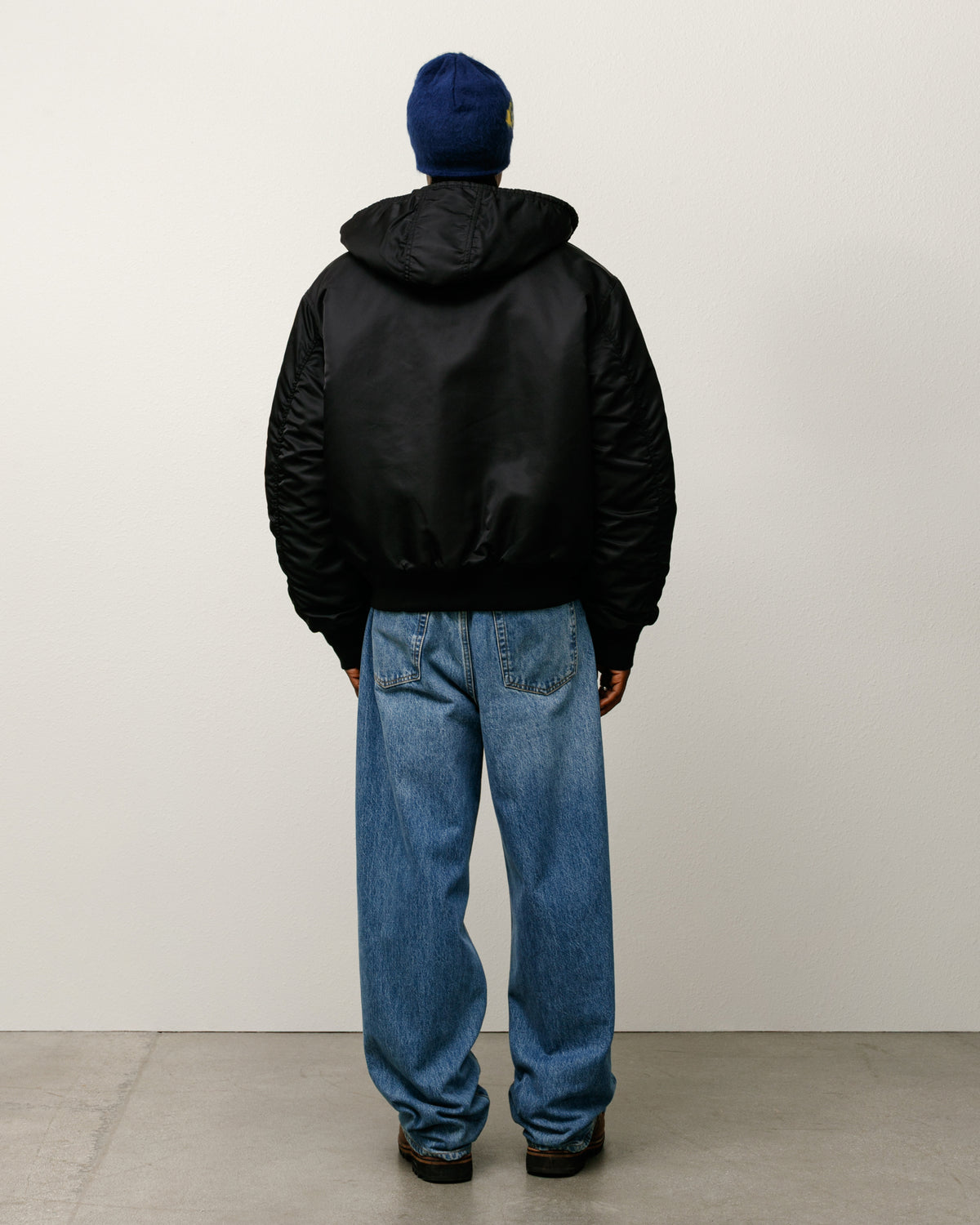 Flight Bomber – Black | Outerwear | Stüssy Japan