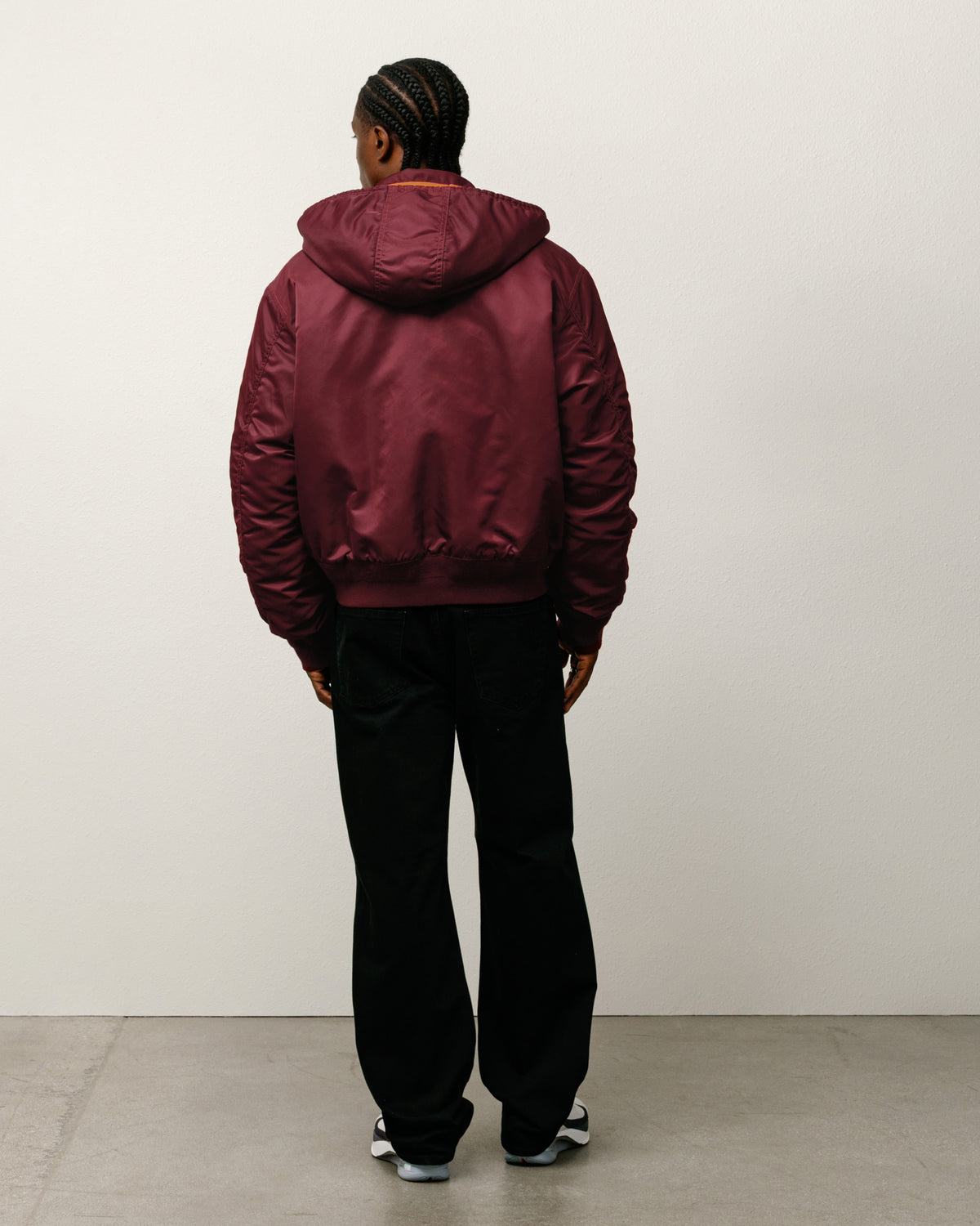 Flight Bomber – Burgundy | Outerwear | Stüssy Japan