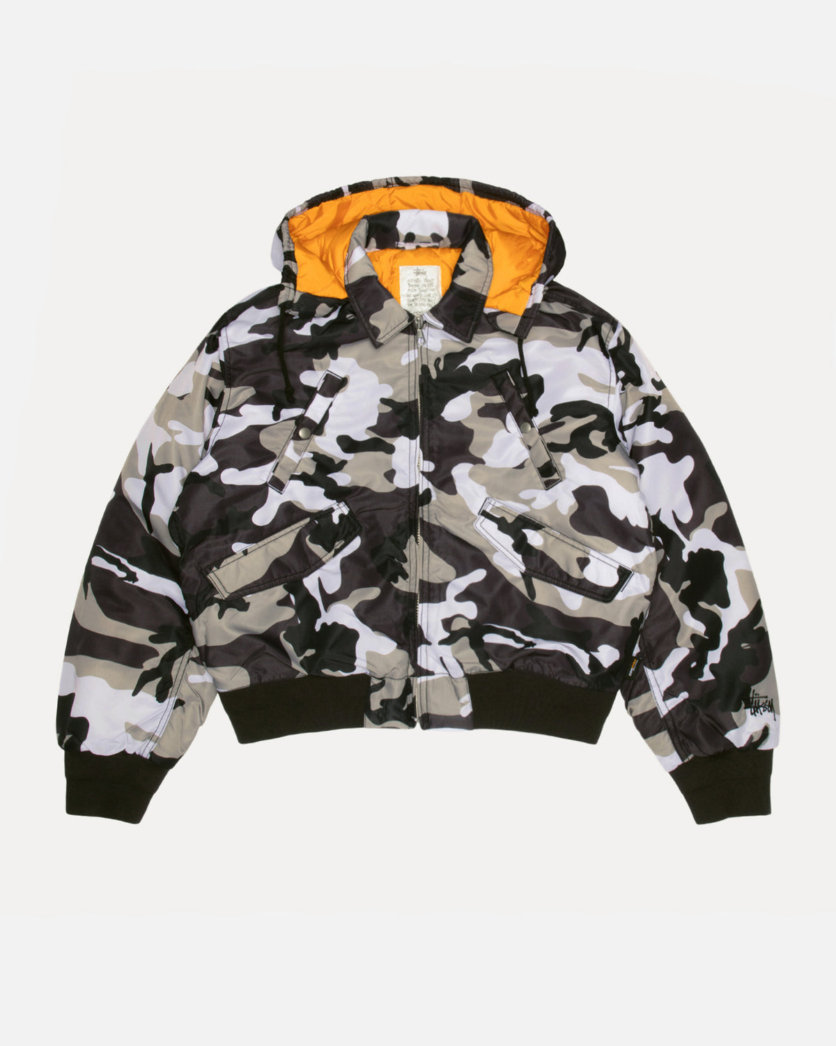 Flight Bomber – Snow Camo | Outerwear | Stüssy Japan