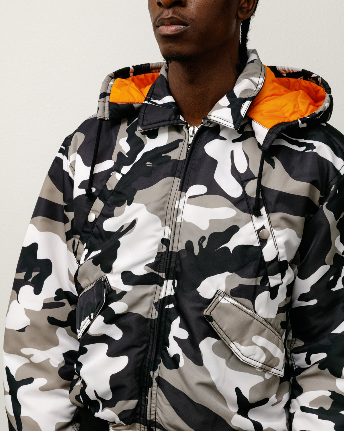 Flight Bomber – Snow Camo | Outerwear | Stüssy Japan