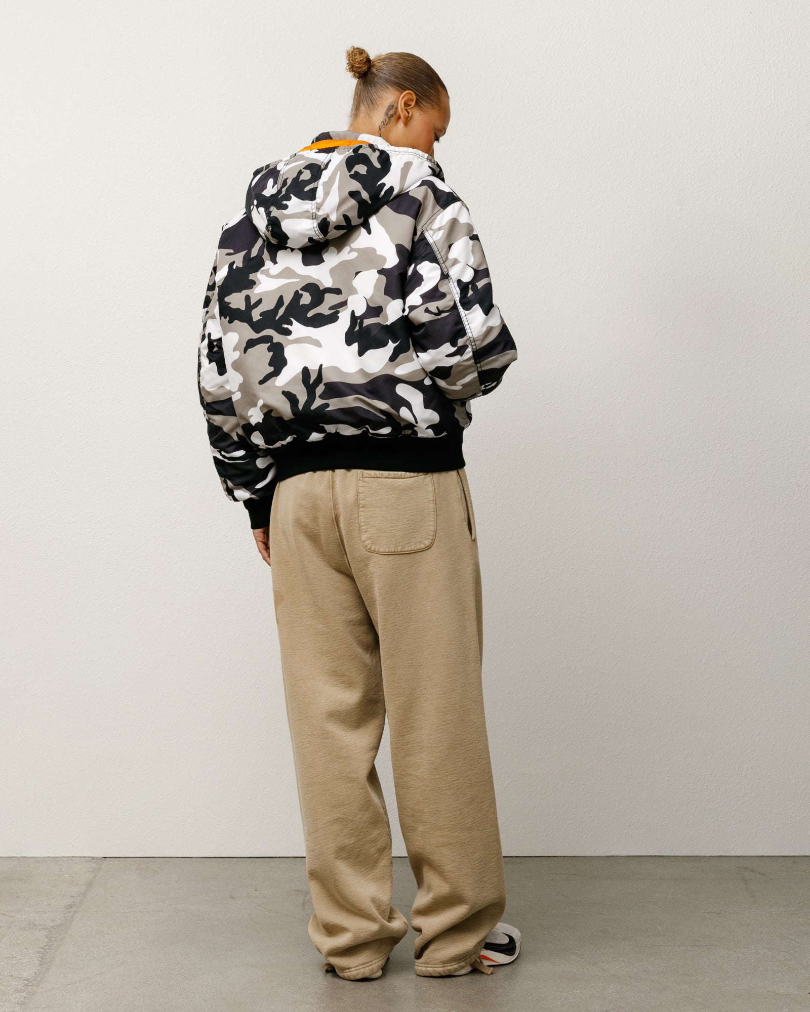 Flight Bomber – Snow Camo | Outerwear | Stüssy Japan
