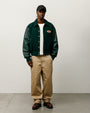 SCRIPT OVAL VARSITY JACKET