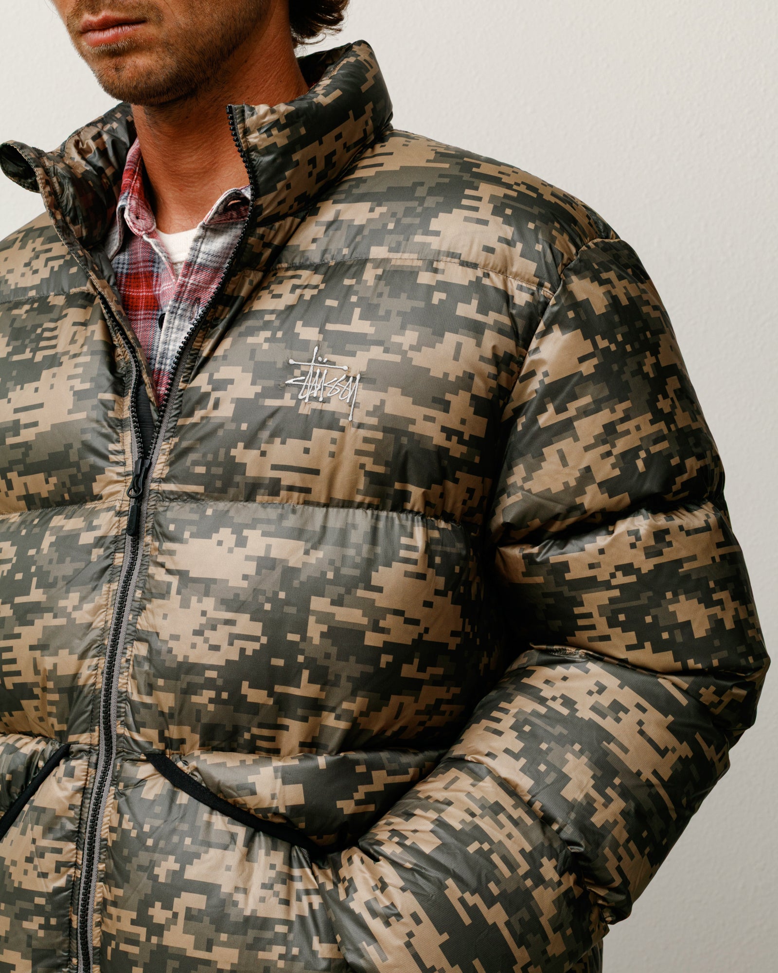 【希少】STUSSY カモフラージュ ダウンジャケット MEDIUM Micro Ripstop Down Jacket – Digi Camo | Outerwear | Stüssy Japan