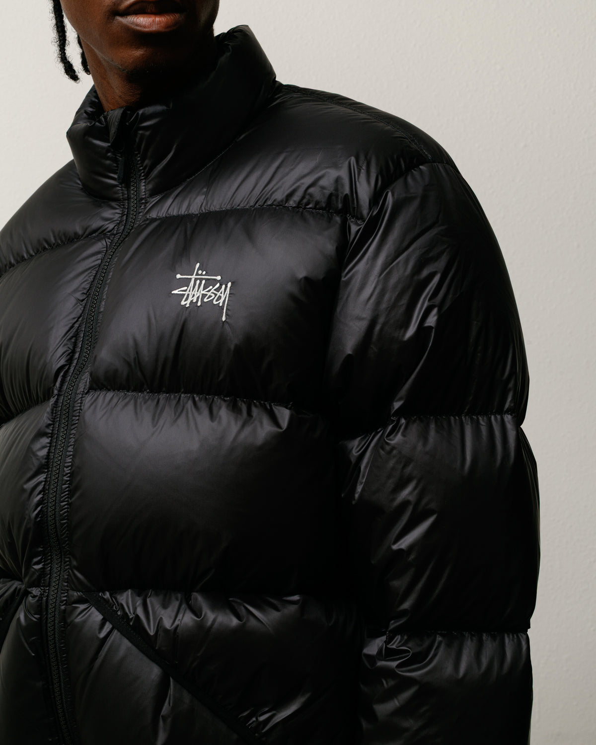Micro Ripstop Down Jacket – Jet Black | Outerwear | Stüssy Japan