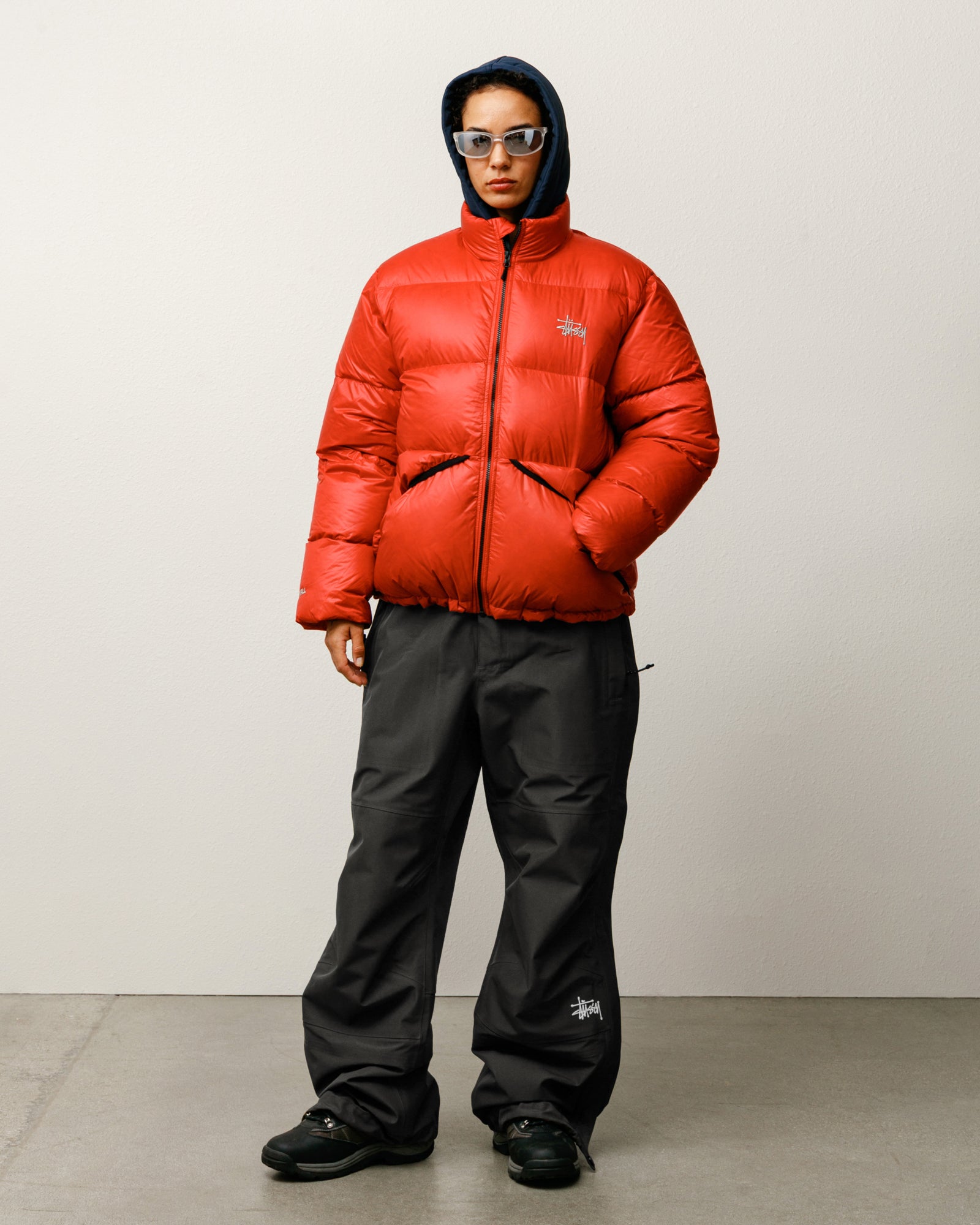 Micro Ripstop Down Jacket – Red | Outerwear | Stüssy Japan