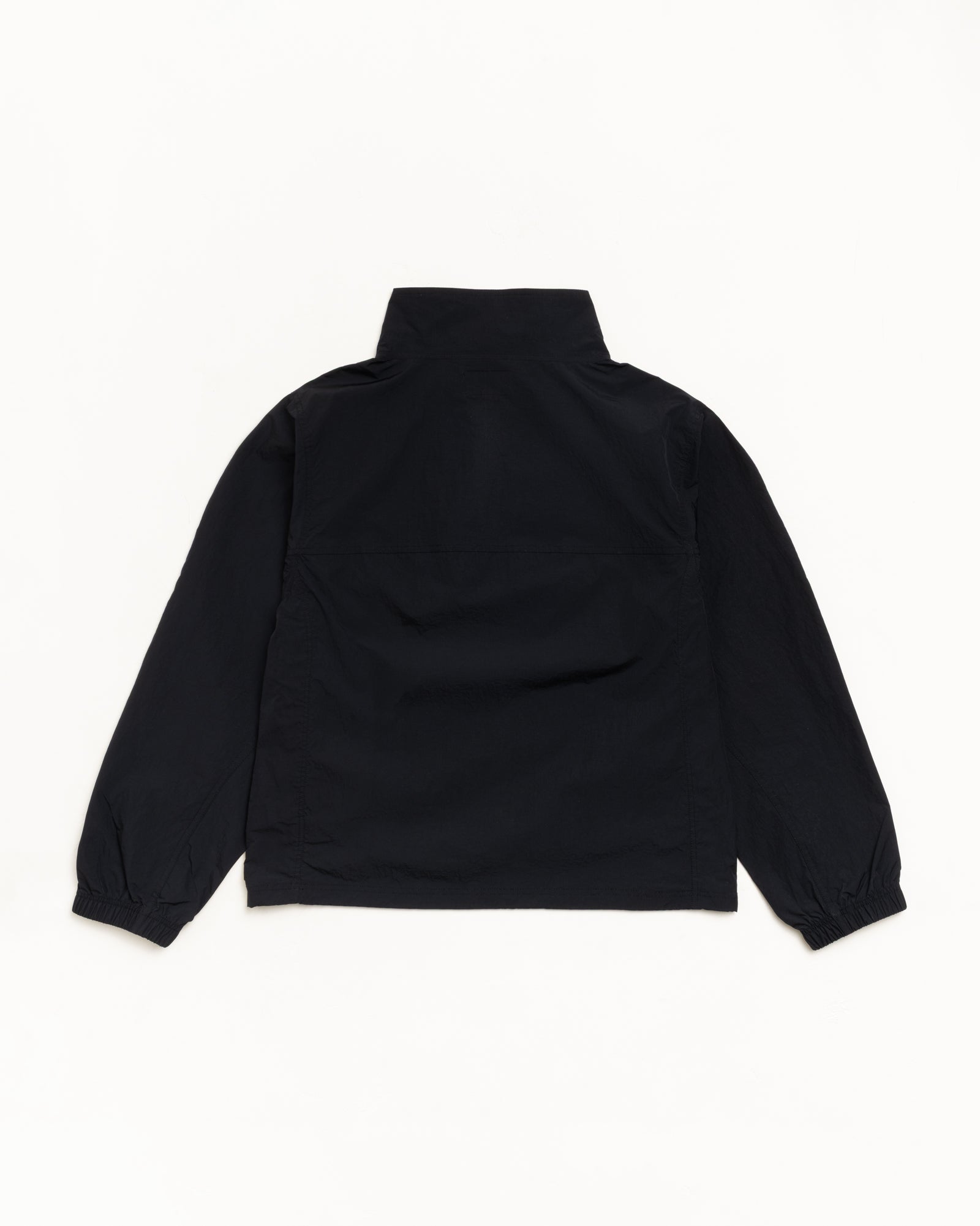 Warm Up Pullover – Black | Outerwear | Stüssy Japan