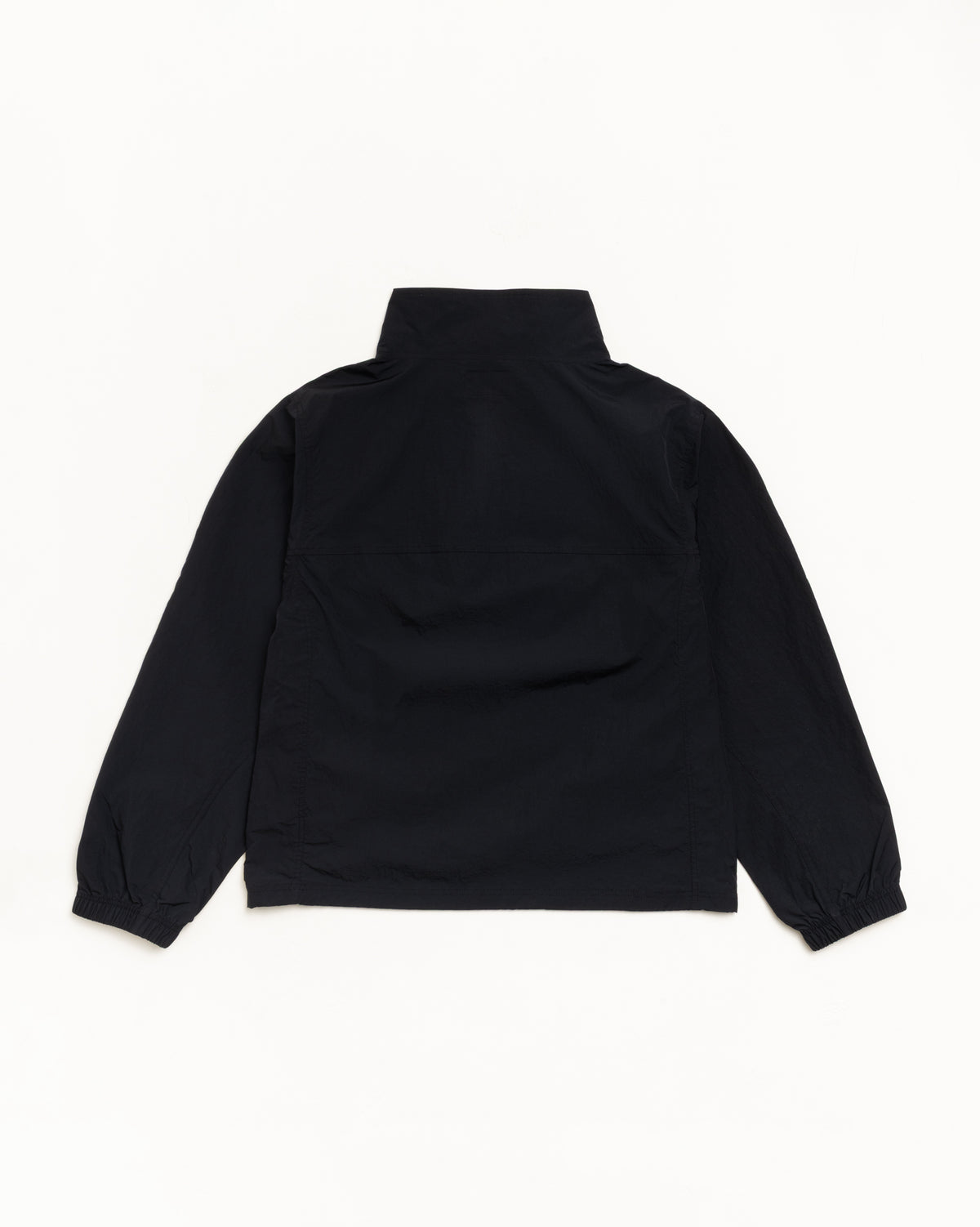 Warm Up Pullover – Black | Outerwear | Stüssy Japan