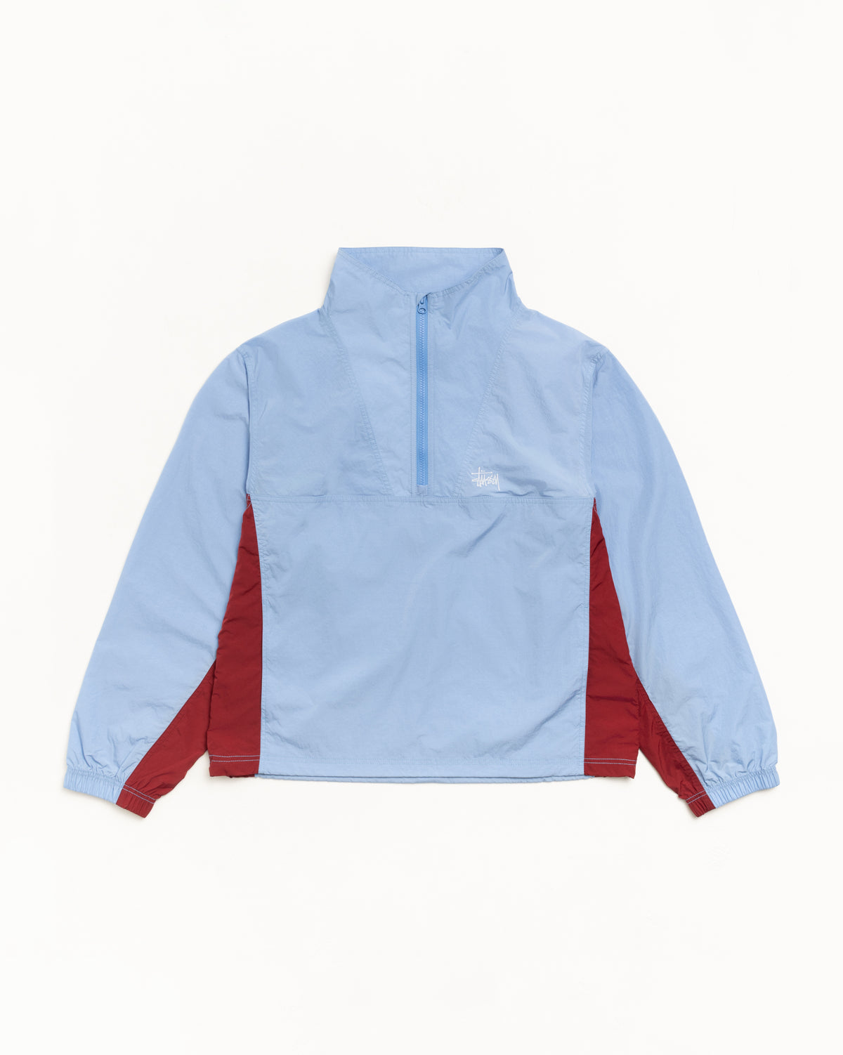 Warm Up Pullover – Blue | Outerwear | Stüssy Japan