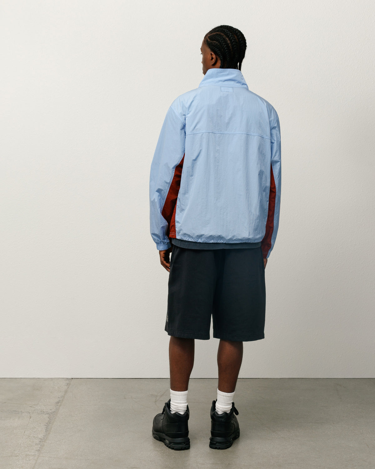 Warm Up Pullover – Blue | Outerwear | Stüssy Japan