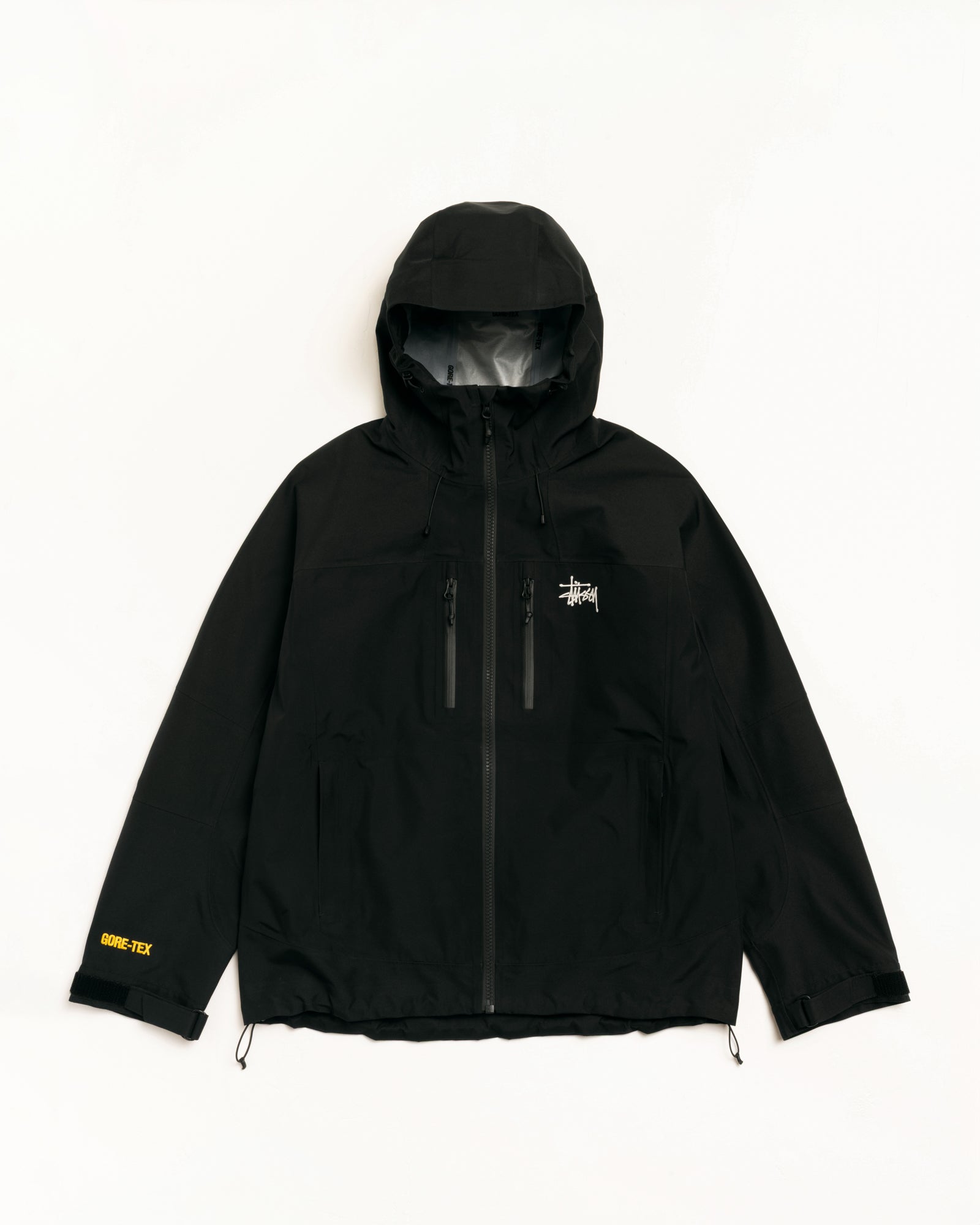 Gore-Tex® Guide Shell – Black | Outerwear | Stüssy Japan