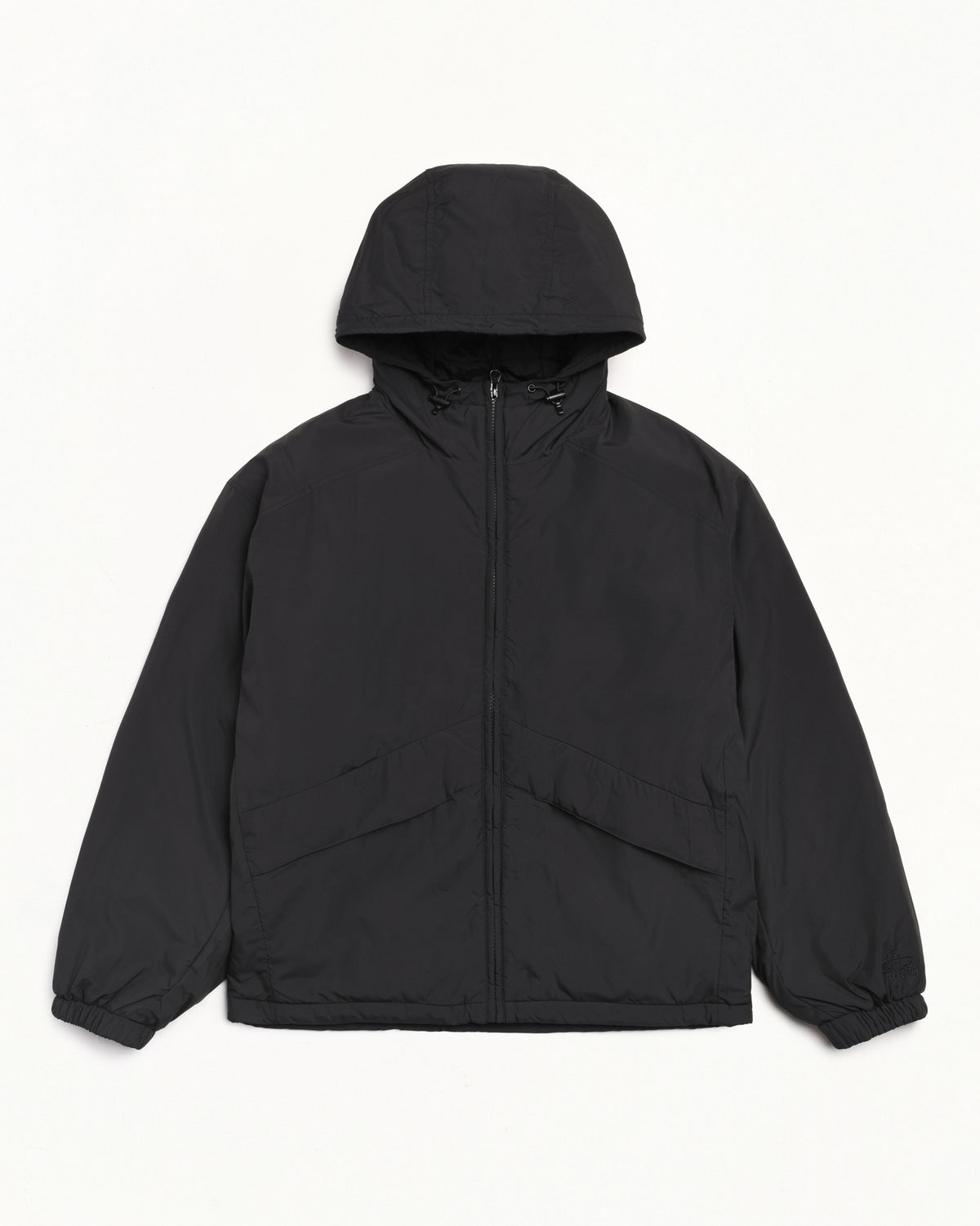 Insulated Hooded Jacket – Black | Outerwear | Stüssy Japan