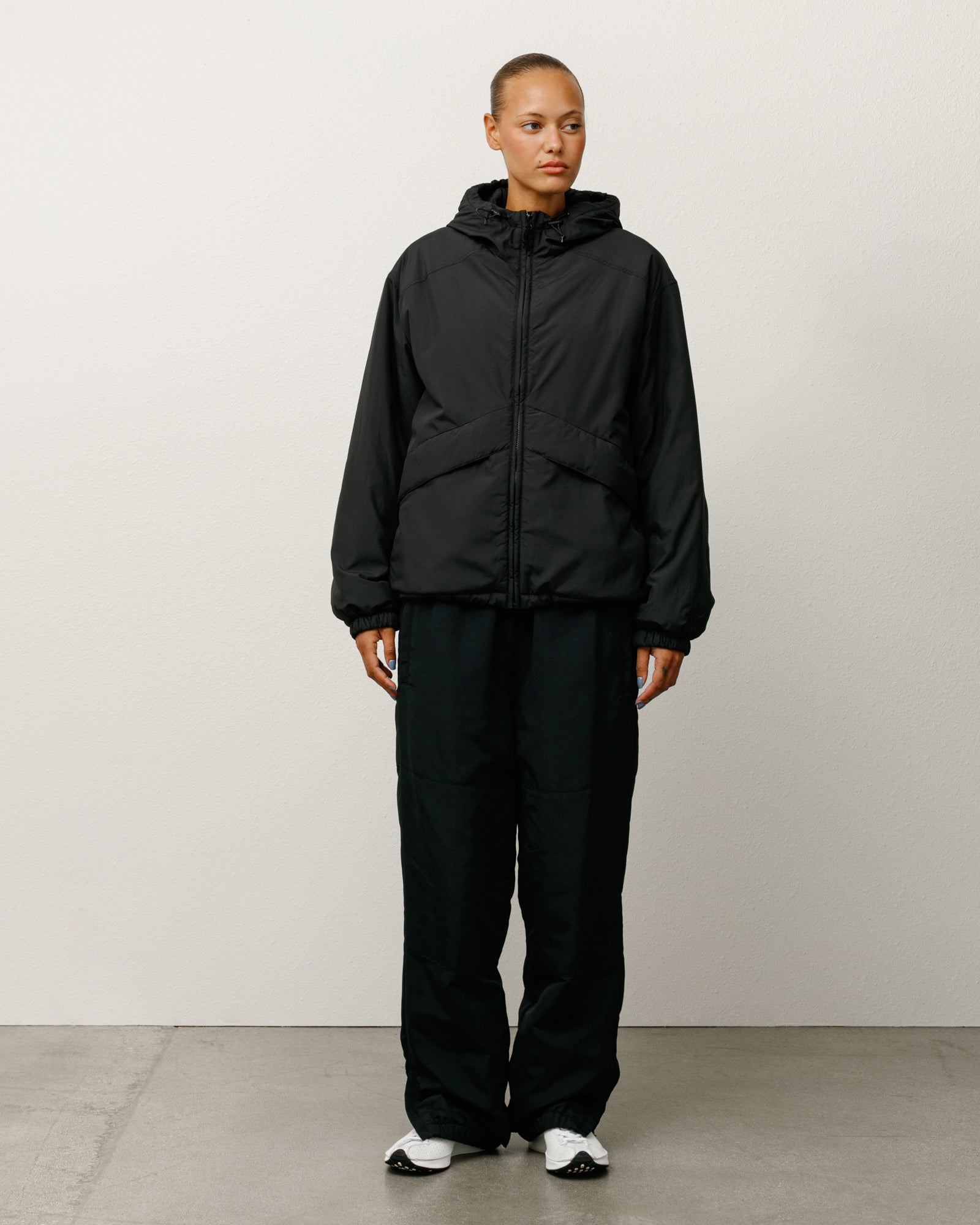 Insulated Hooded Jacket – Black | Outerwear | Stüssy Japan