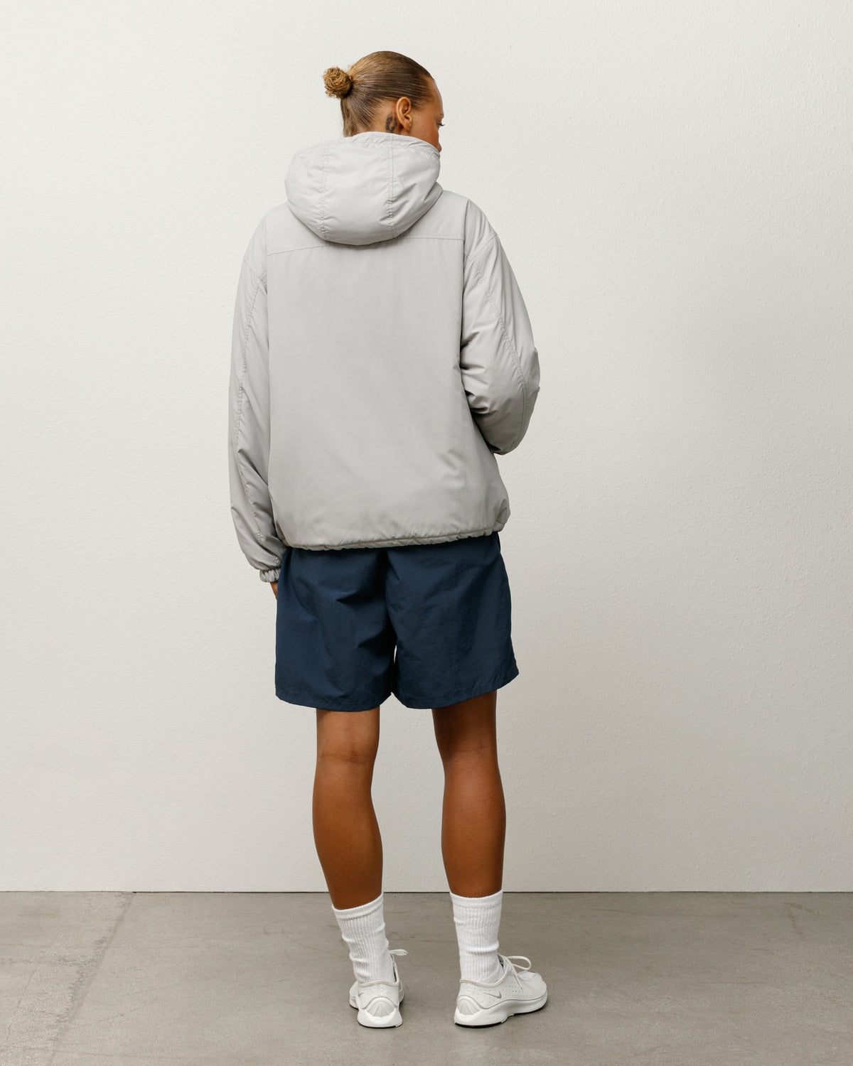 Insulated Hooded Jacket – Grey | Outerwear | Stüssy Japan