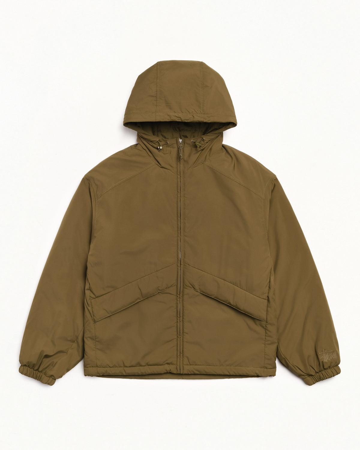 Insulated Hooded Jacket – Olive | Outerwear | Stüssy Japan