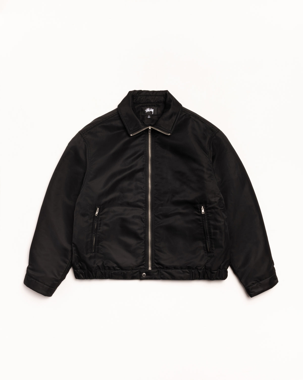 Pile Lined Zip Jacket – Black | Outerwear | Stüssy Japan