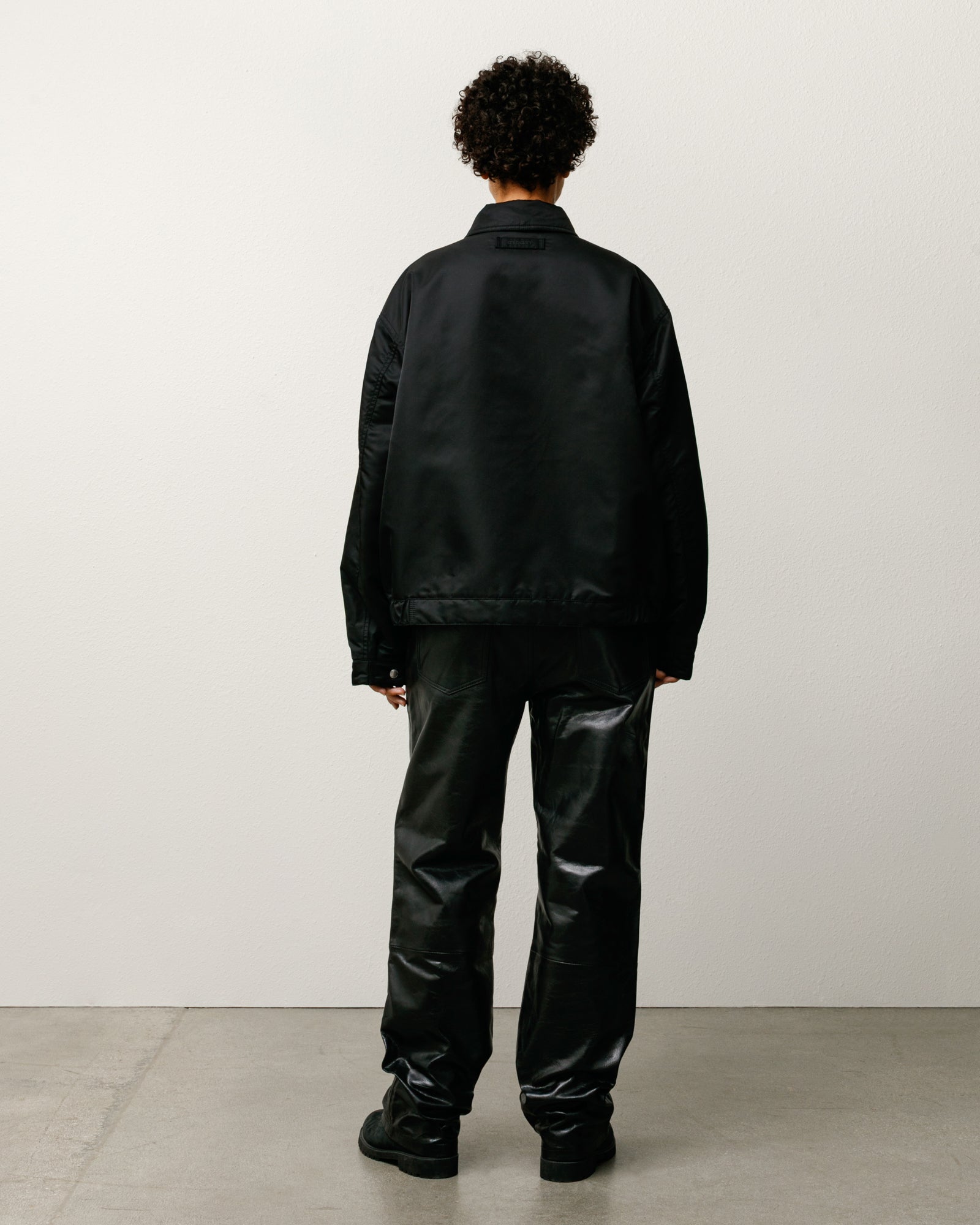 Stussy ジャケット 黒 Pile Lined Zip Jacket – Black | Outerwear | Stüssy Japan