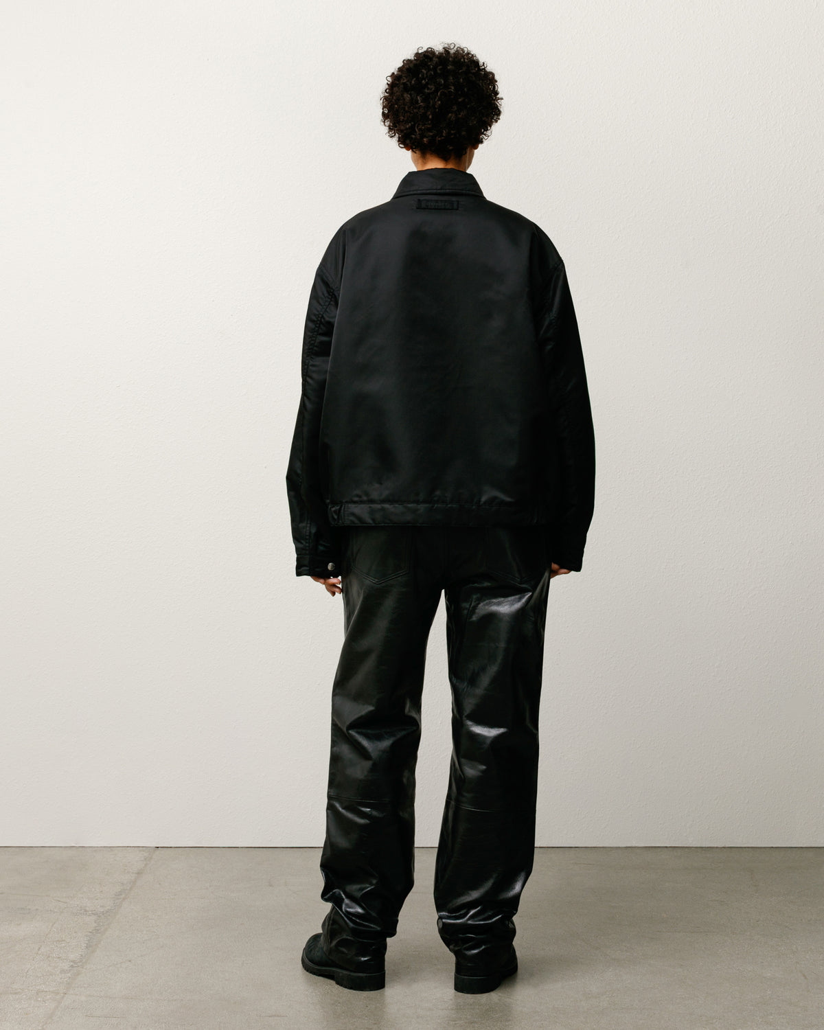 Pile Lined Zip Jacket – Black | Outerwear | Stüssy Japan