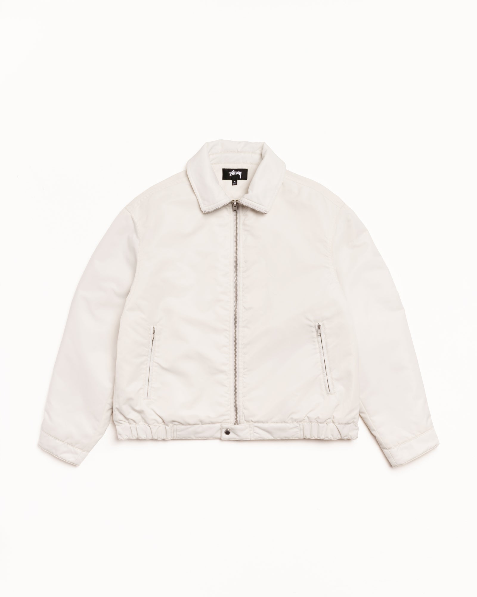Pile Lined Zip Jacket – Bone | Outerwear | Stüssy Japan