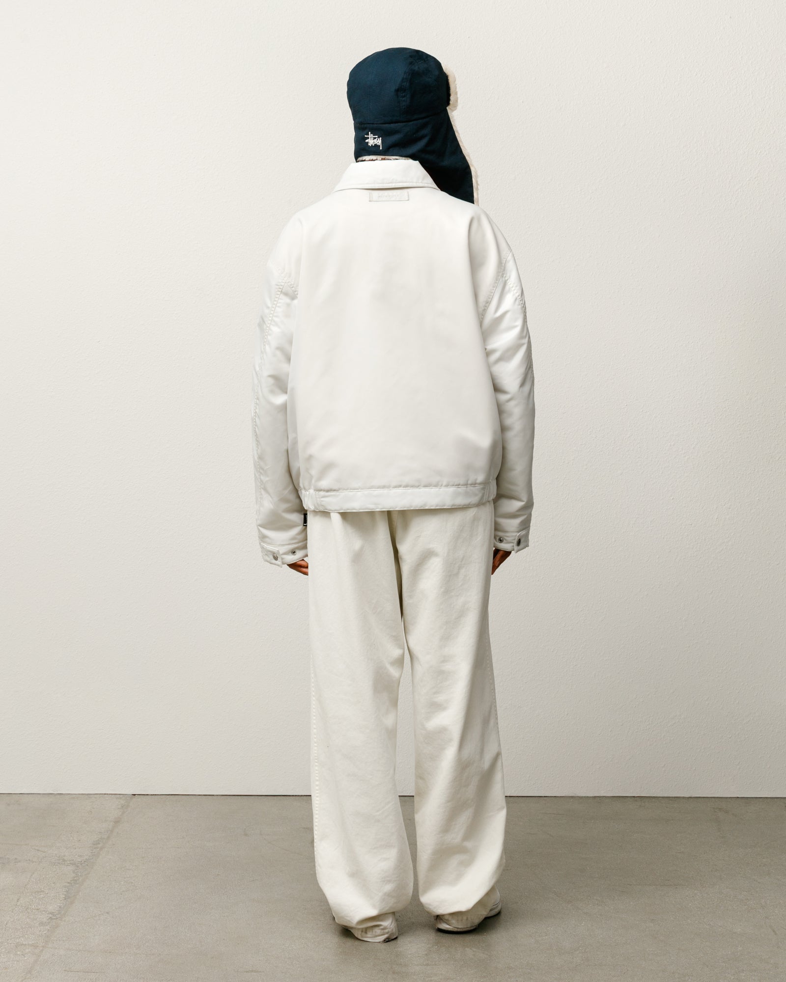 Pile Lined Zip Jacket – Bone | Outerwear | Stüssy Japan