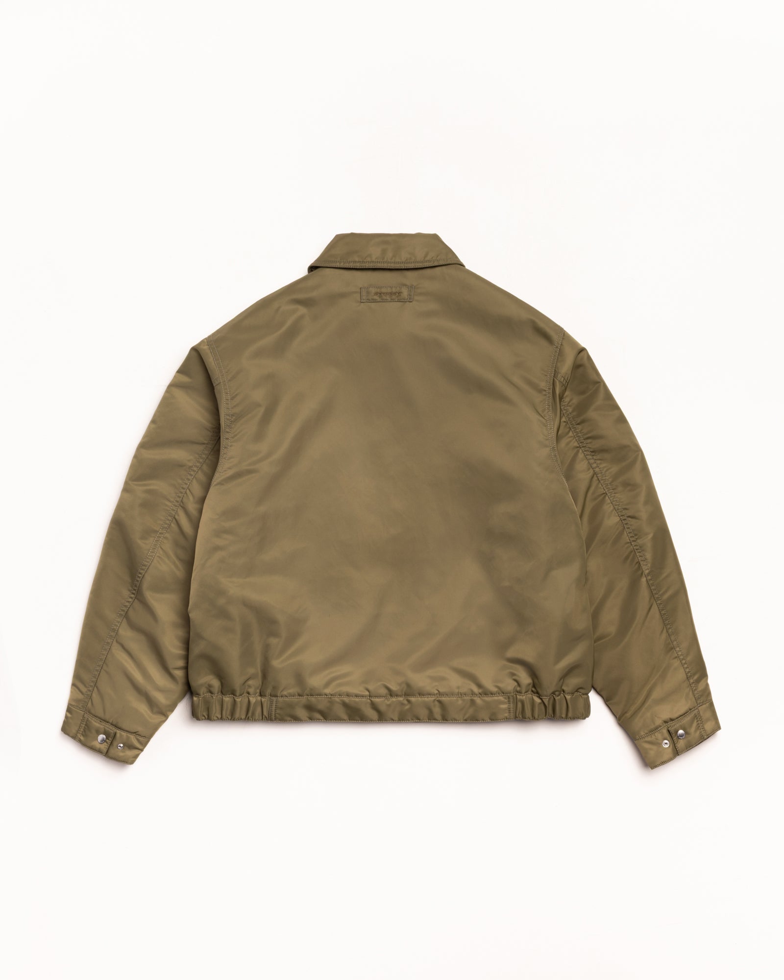 Pile Lined Zip Jacket – Olive | Outerwear | Stüssy Japan