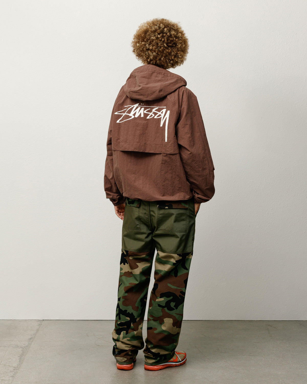 Nylon Beach Shell – Coffee | Outerwear | Stüssy Japan