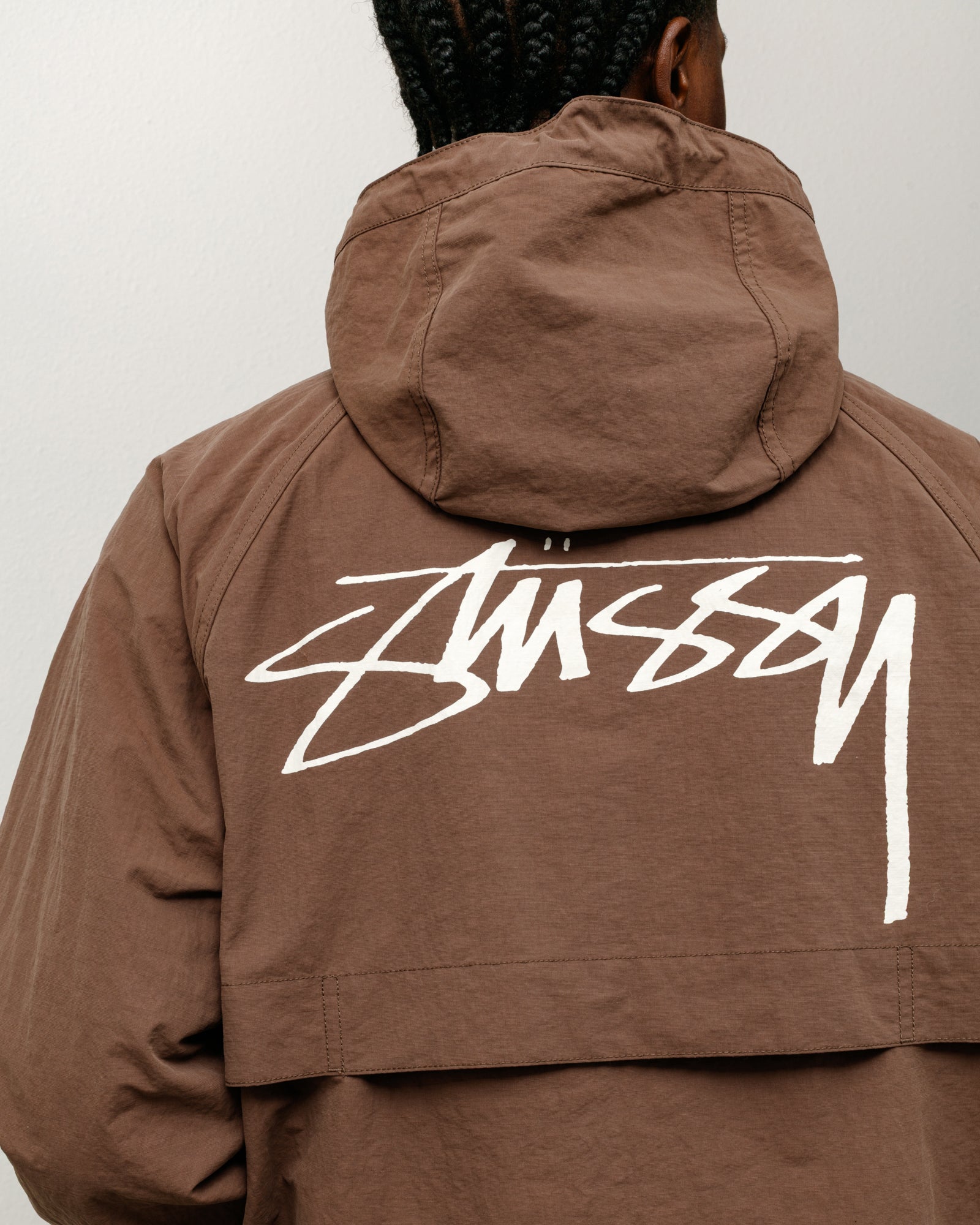 Nylon Beach Shell – Coffee | Outerwear | Stüssy Japan