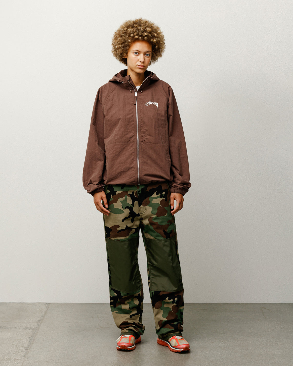 Nylon Beach Shell – Coffee | Outerwear | Stüssy Japan