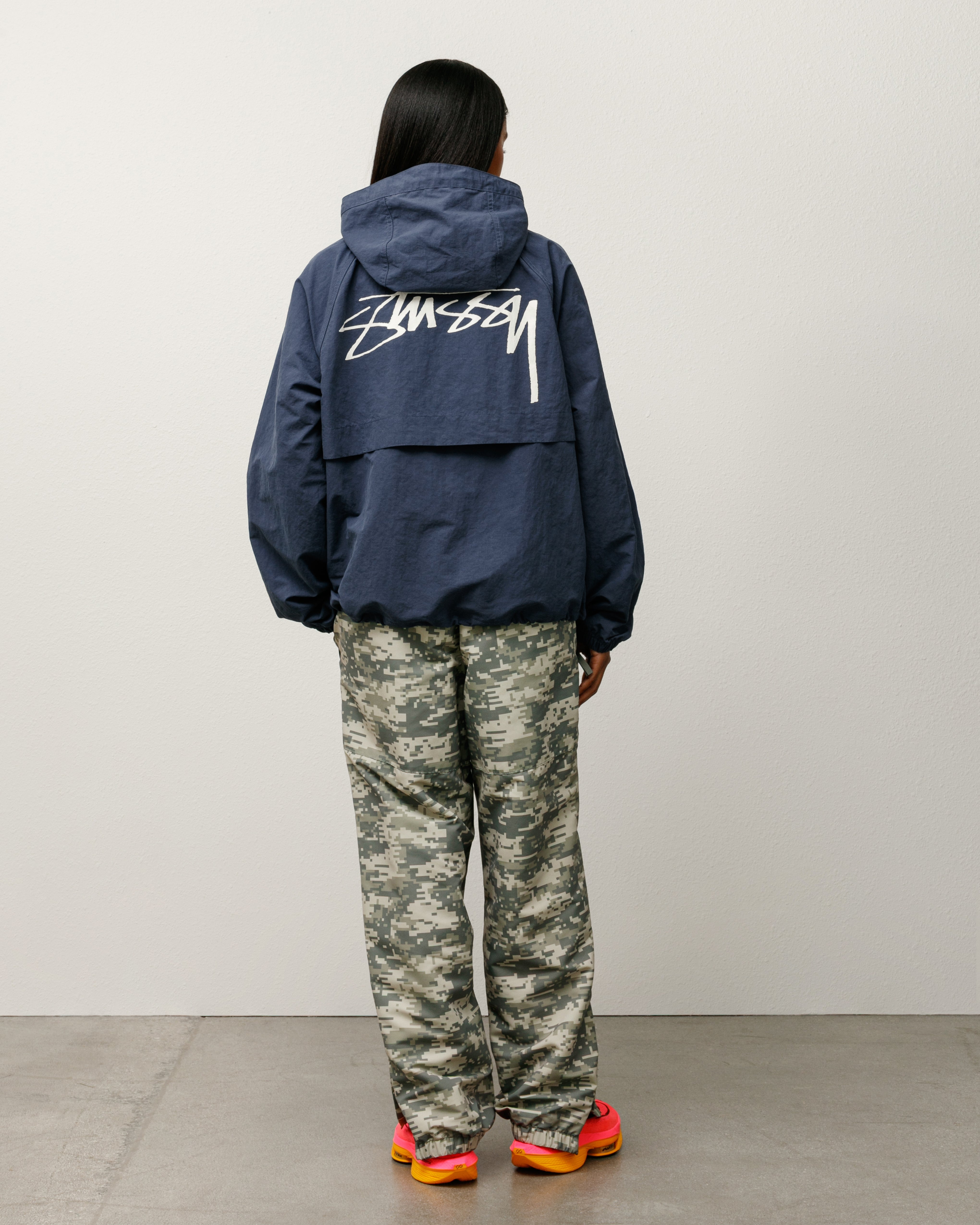 Nylon Beach Shell – Navy | Outerwear | Stüssy Japan