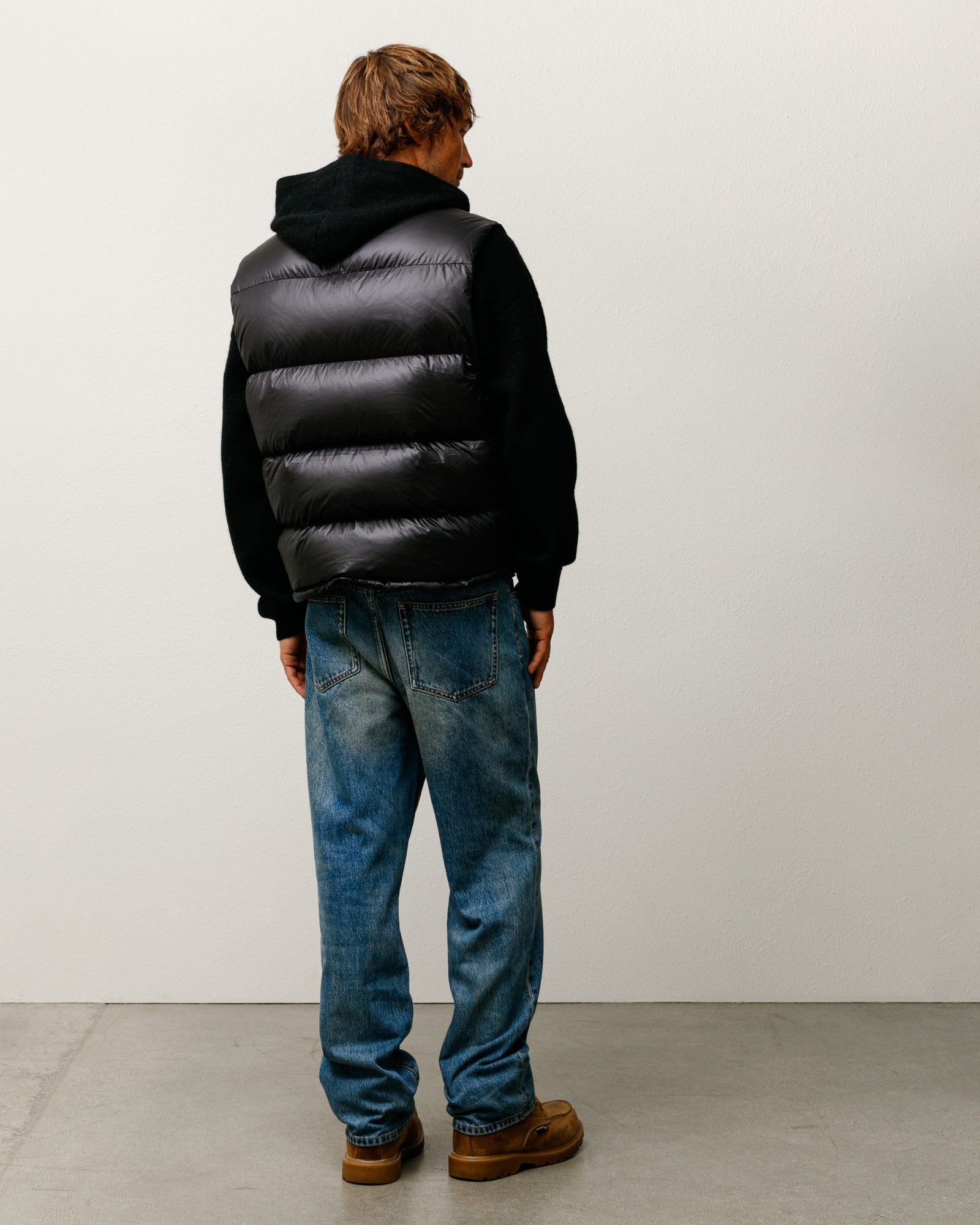 Micro Ripstop Down Vest – Black | Outerwear | Stüssy Japan