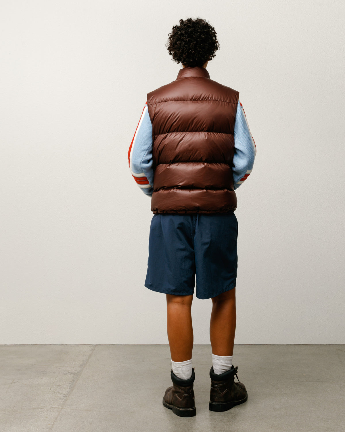 Micro Ripstop Down Vest – Brown | Outerwear | Stüssy Japan