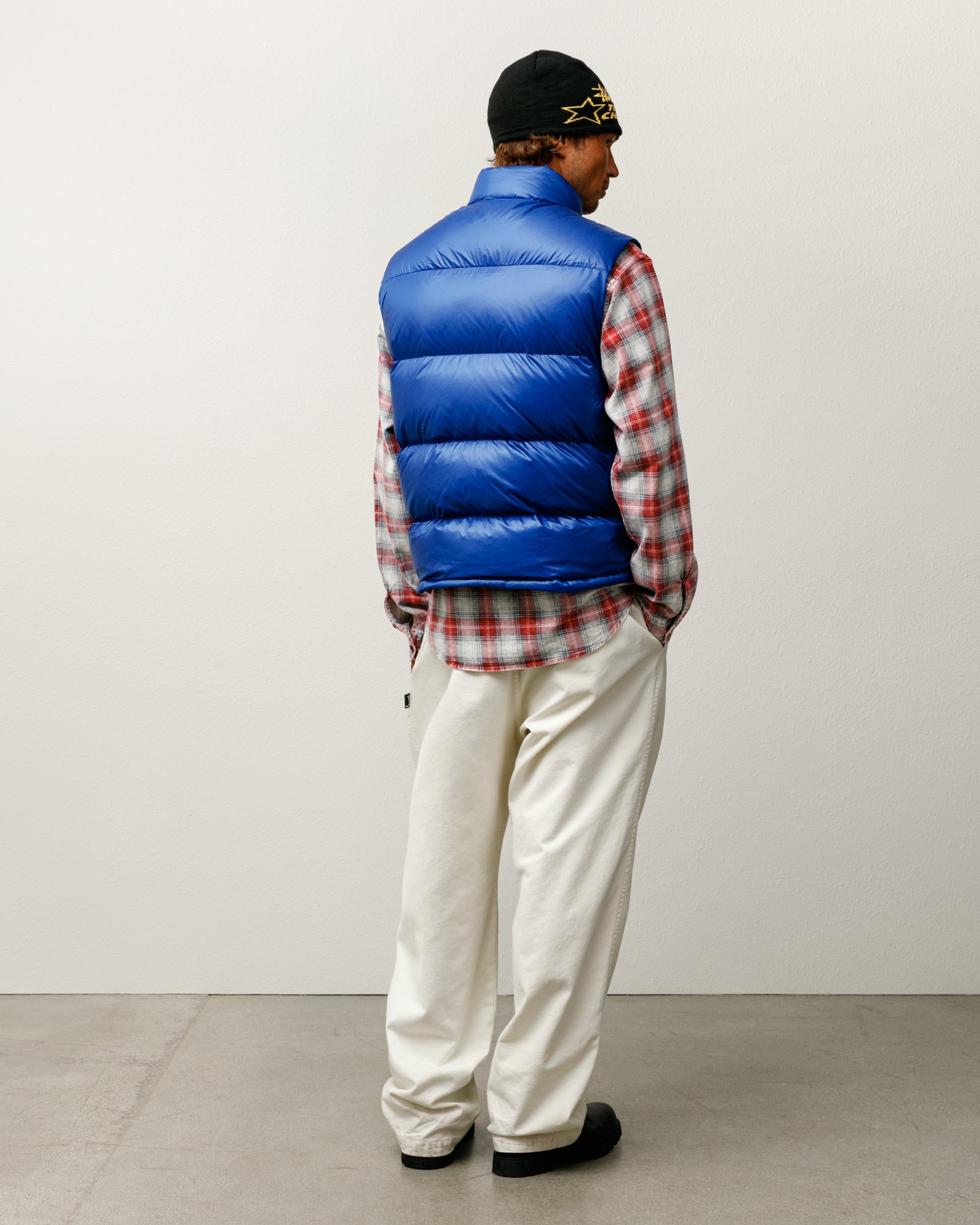 Micro Ripstop Down Vest – Royal | Outerwear | Stüssy Japan