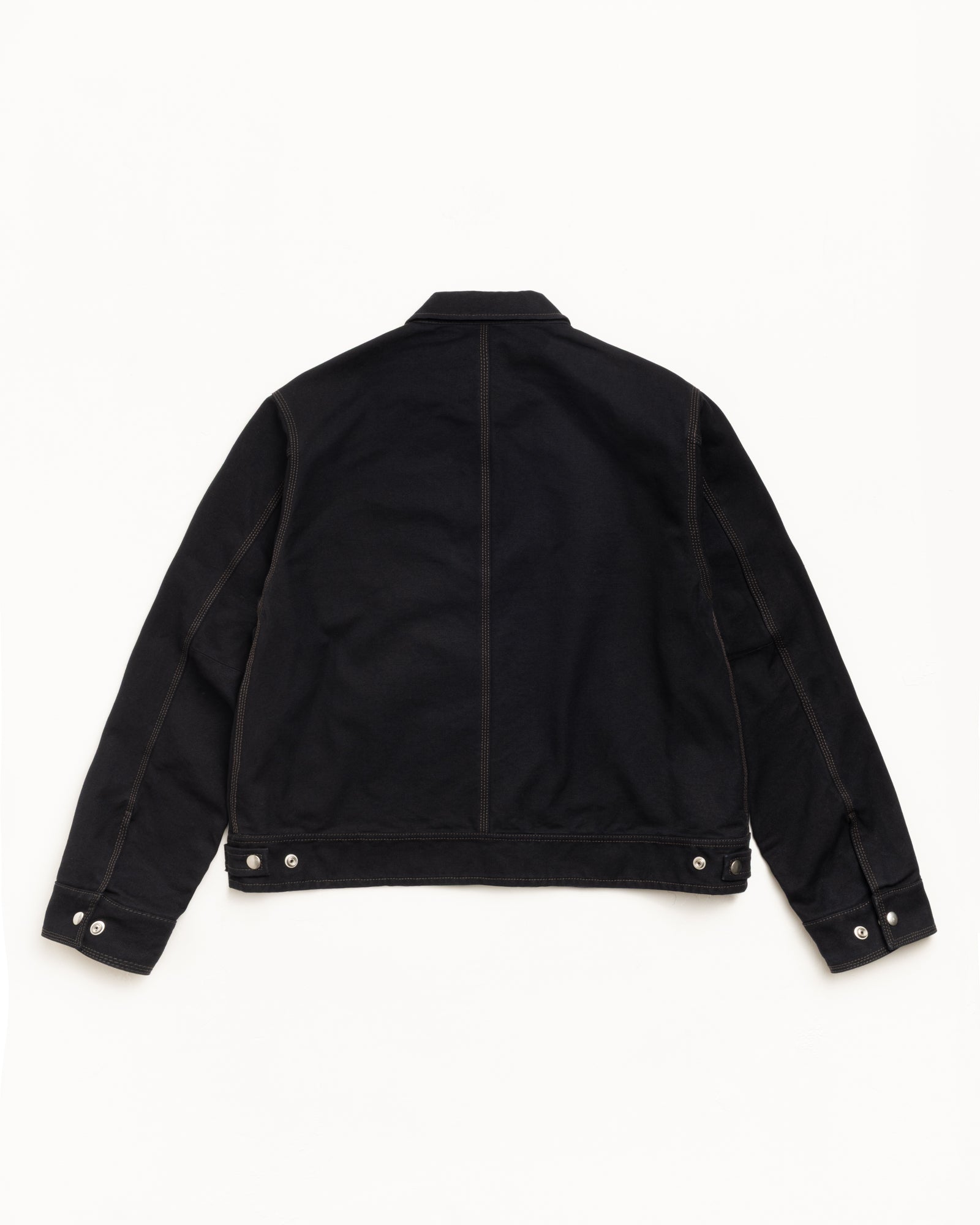 Work Jacket Collared – Black | Outerwear | Stüssy Japan